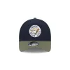 Toronto Blue Jays Navy 9FORTY A-Frame Snapback Hat sold by New Era