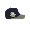 Oakland Athletics Navy 9FORTY A-Frame Snapback Hat sold by New Era