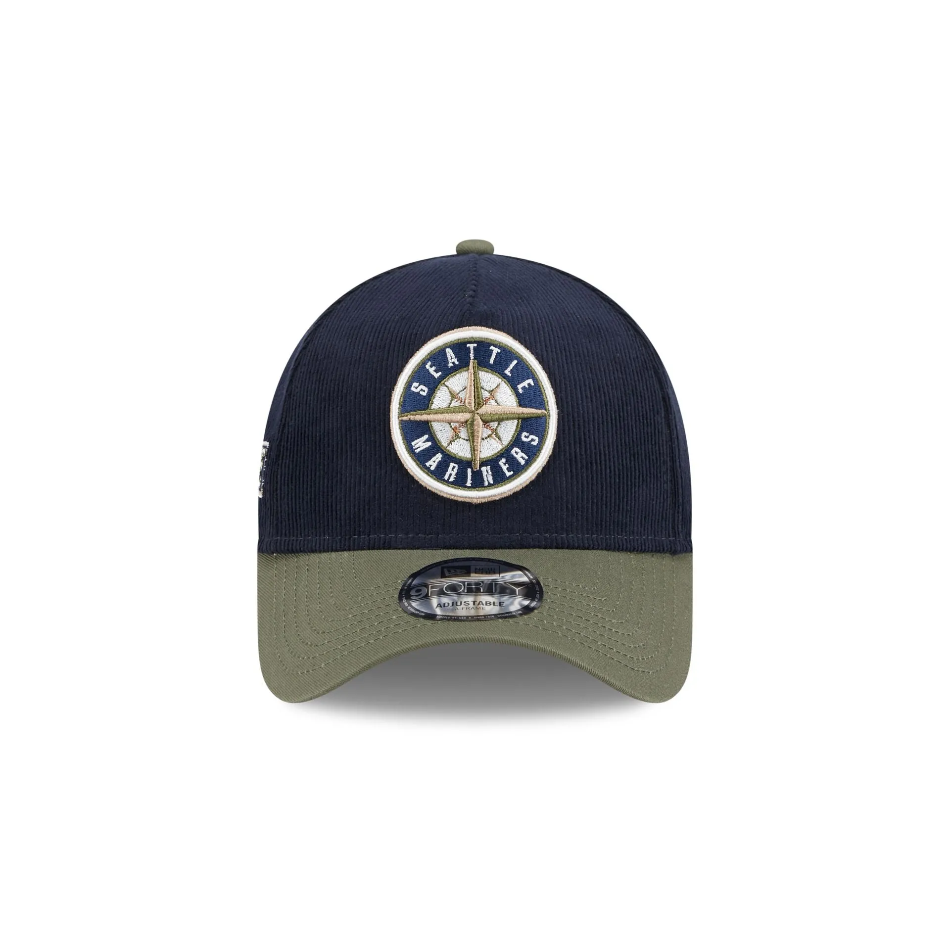 Seattle Mariners Navy 9FORTY A-Frame Snapback Hat sold by New Era product image thumbnail 2
