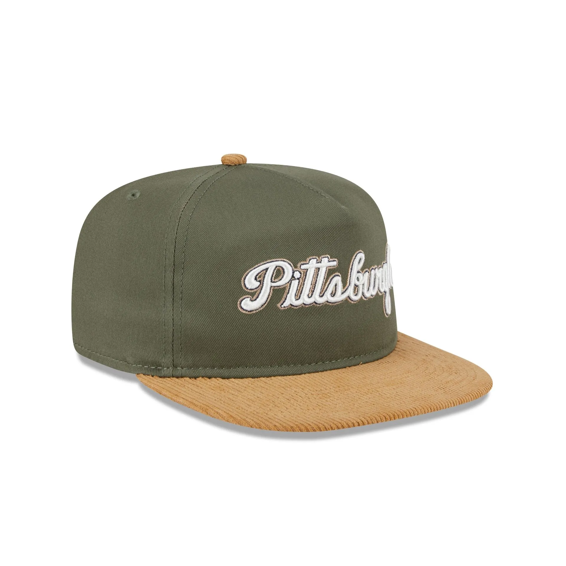 Pittsburgh Pirates Olive Green Golfer Hat sold by New Era product image thumbnail 3