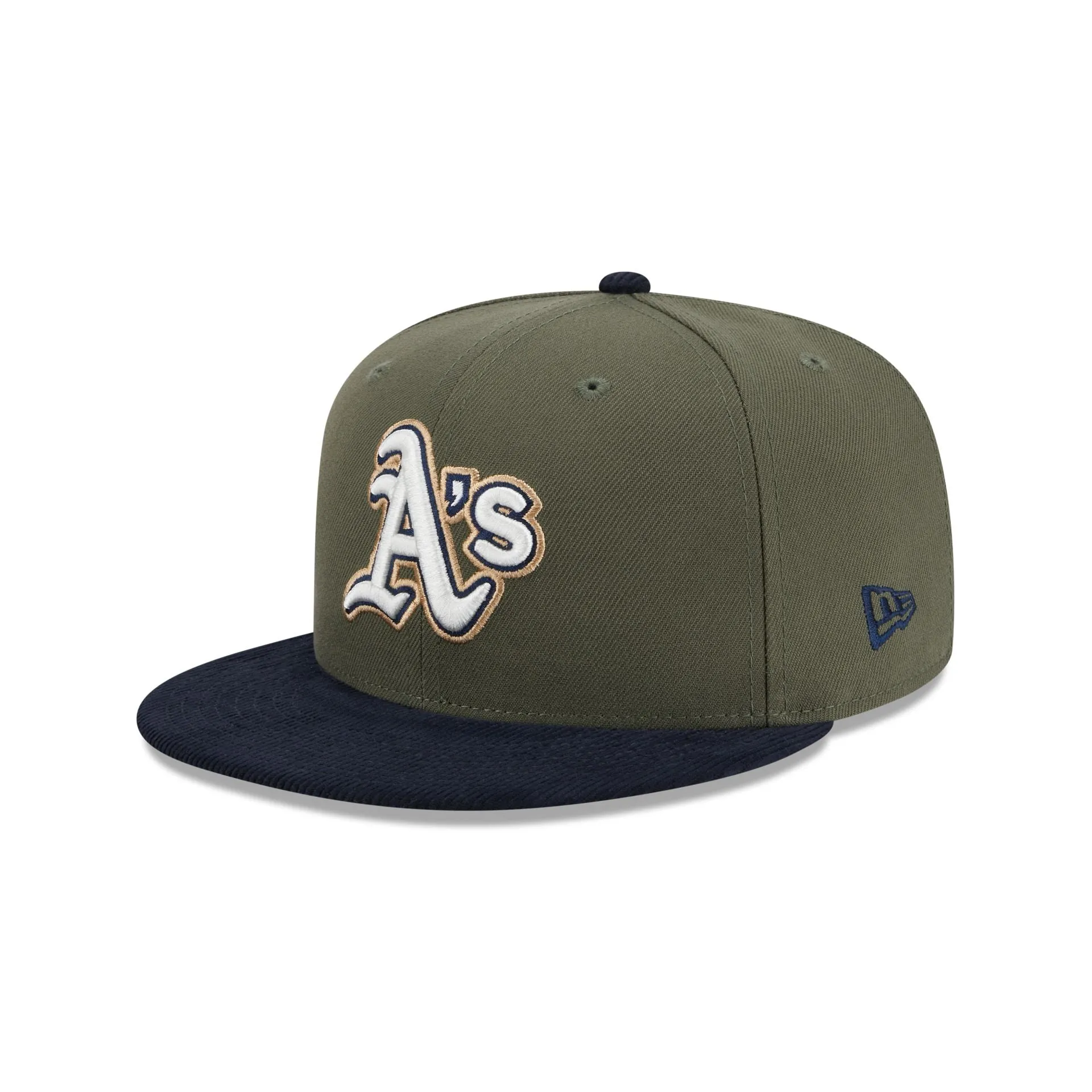 Oakland Athletics Olive Green 59FIFTY Fitted Hat sold by New Era product image thumbnail 3