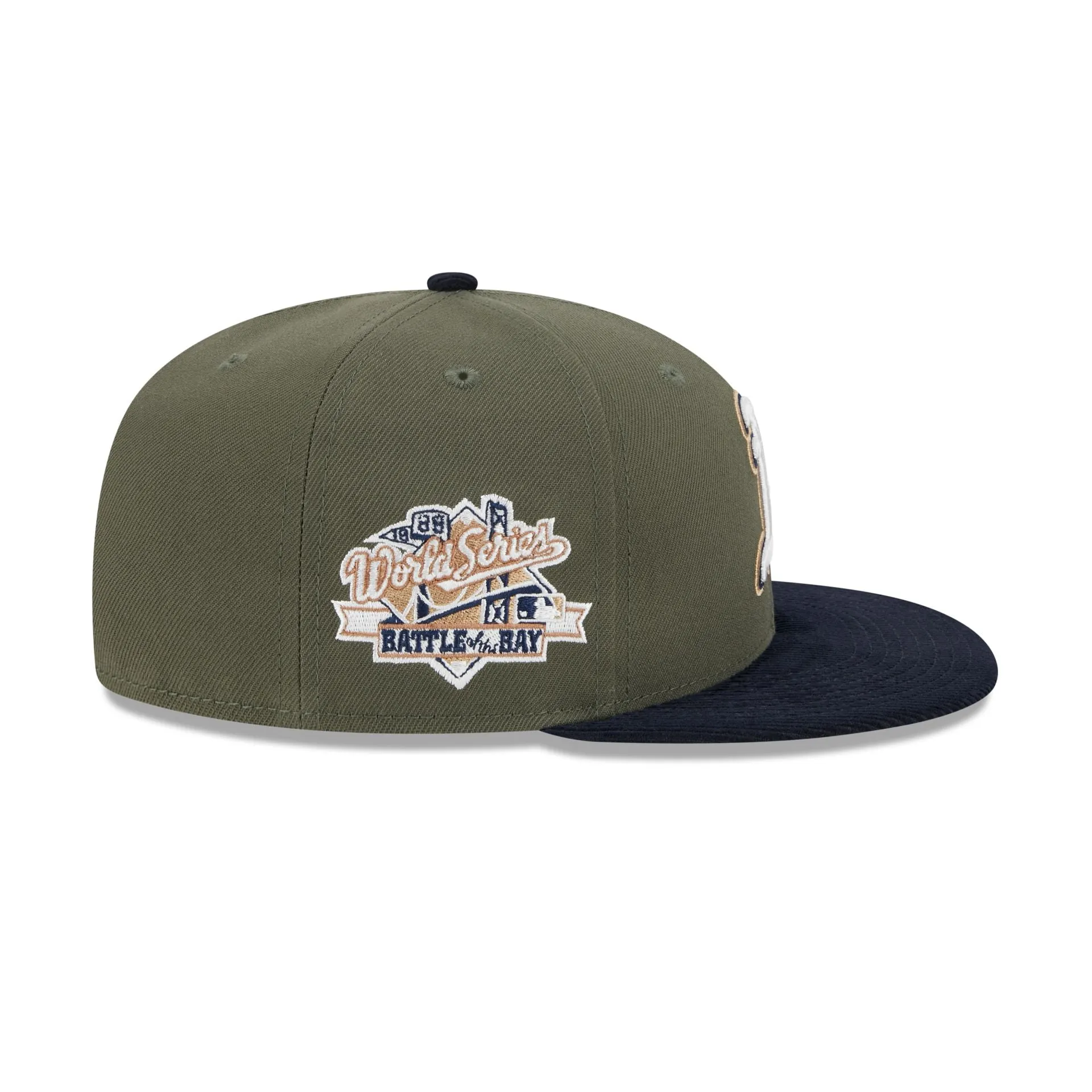 Oakland Athletics Olive Green 59FIFTY Fitted Hat sold by New Era product image thumbnail 4