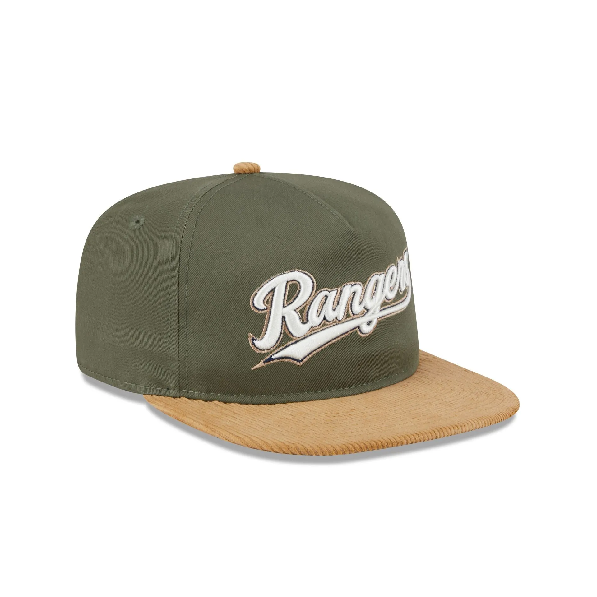 Texas Rangers Olive Green Golfer Hat sold by New Era product image thumbnail 3