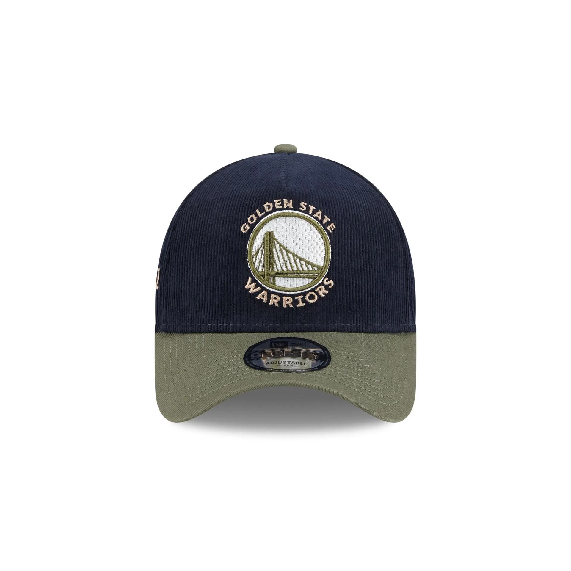 Golden State Warriors Navy 9FORTY A-Frame Snapback Hat sold by New Era product image thumbnail 2