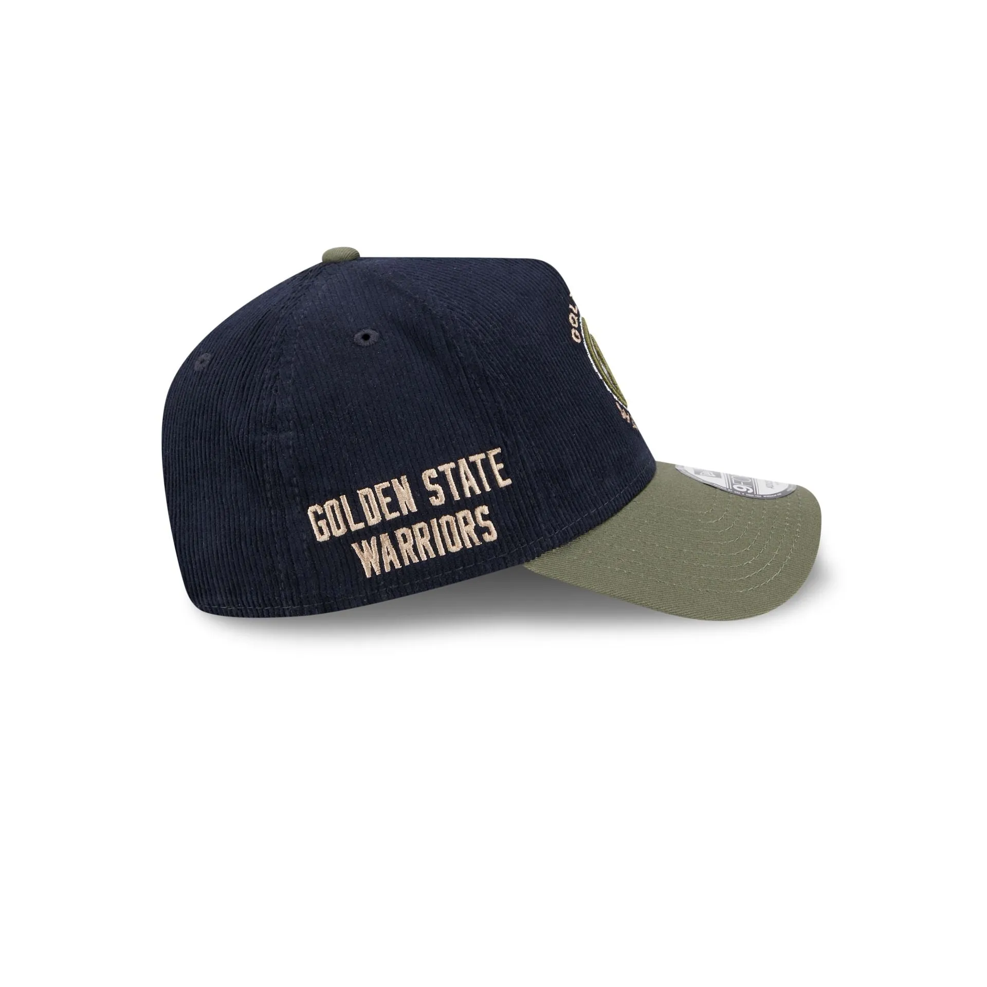 Golden State Warriors Navy 9FORTY A-Frame Snapback Hat sold by New Era product image thumbnail 4