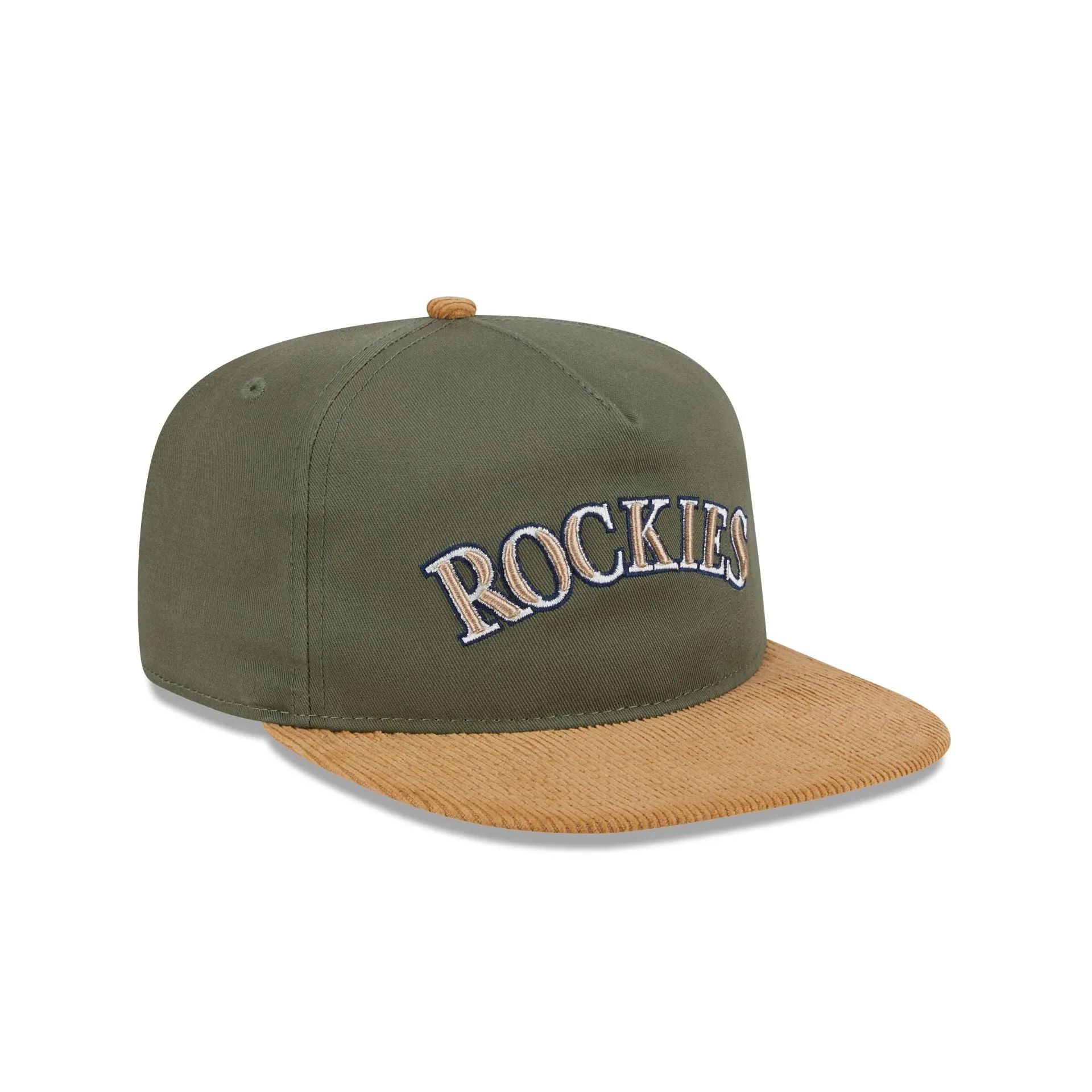 Colorado Rockies Olive Green Golfer Hat sold by New Era product image thumbnail 3