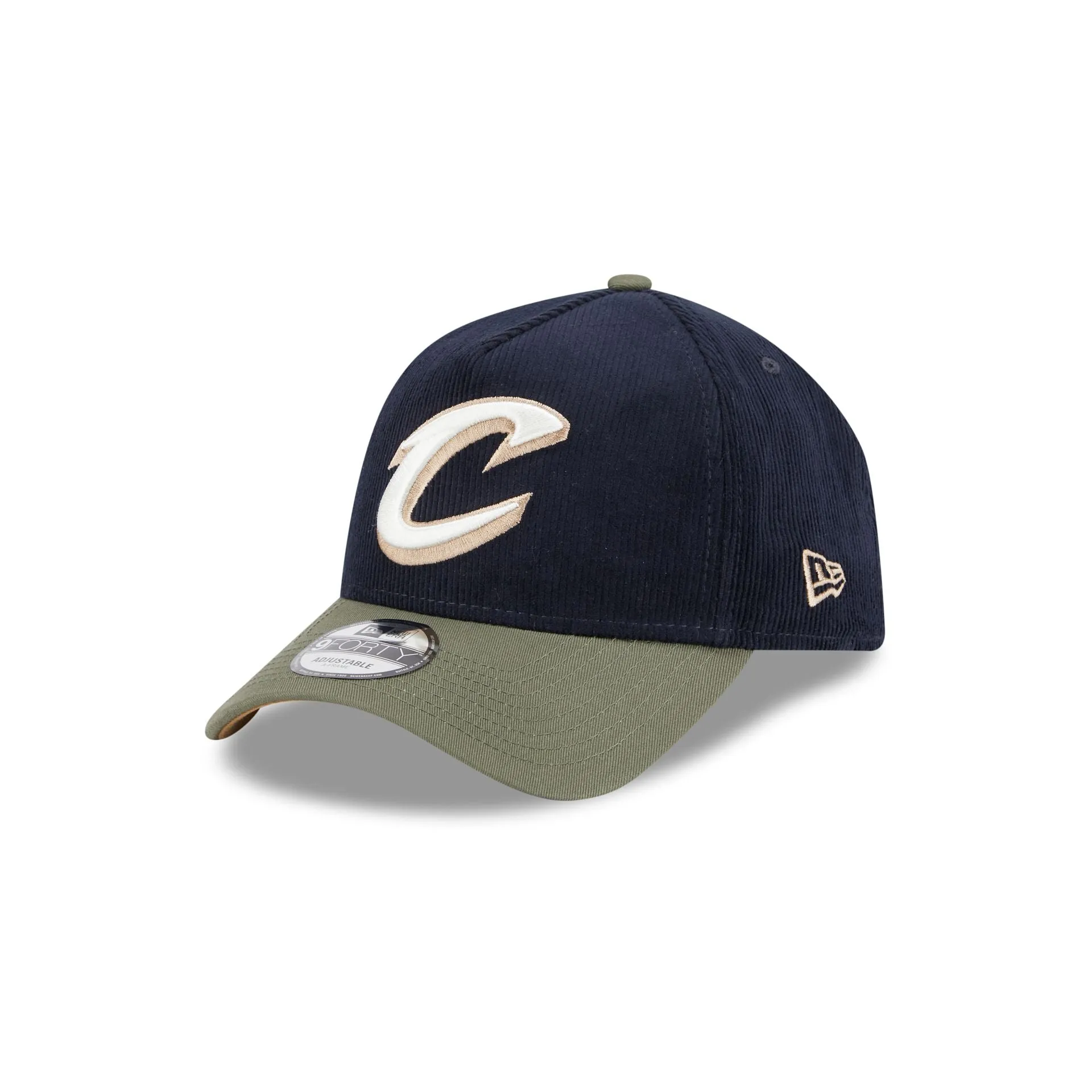 Cleveland Cavaliers Navy 9FORTY A-Frame Snapback Hat sold by New Era product image thumbnail 3