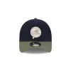 New York Yankees Navy 9FORTY A-Frame Snapback Hat sold by New Era