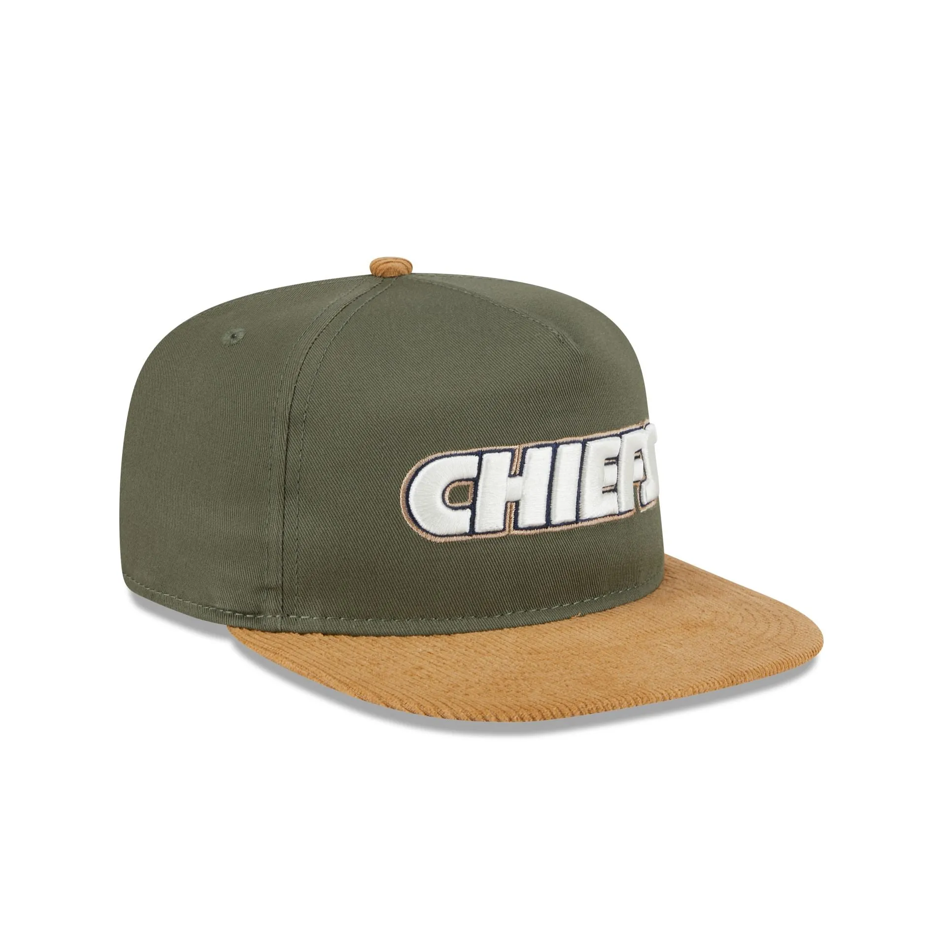 Kansas City Chiefs Olive Green Golfer Hat sold by New Era product image thumbnail 3