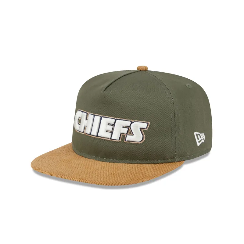 Kansas City Chiefs Olive Green Golfer Hat sold by New Era