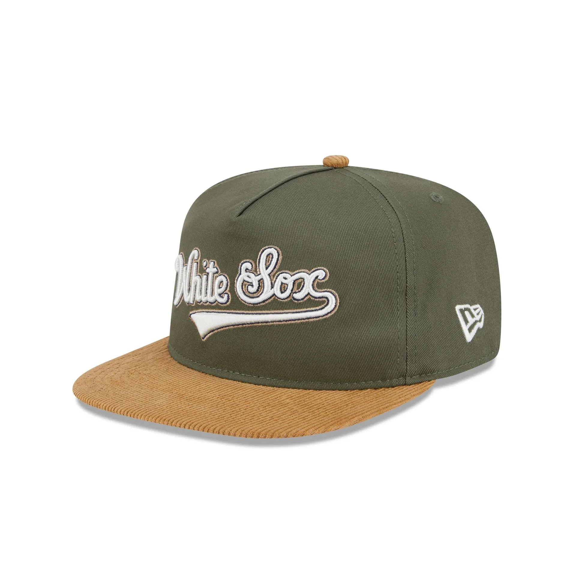 Chicago White Sox Olive Green Golfer Hat sold by New Era