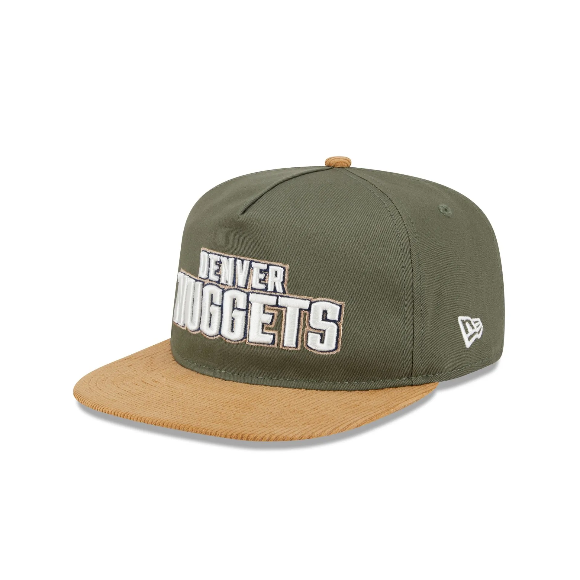 Denver Nuggets Olive Green Golfer Hat sold by New Era