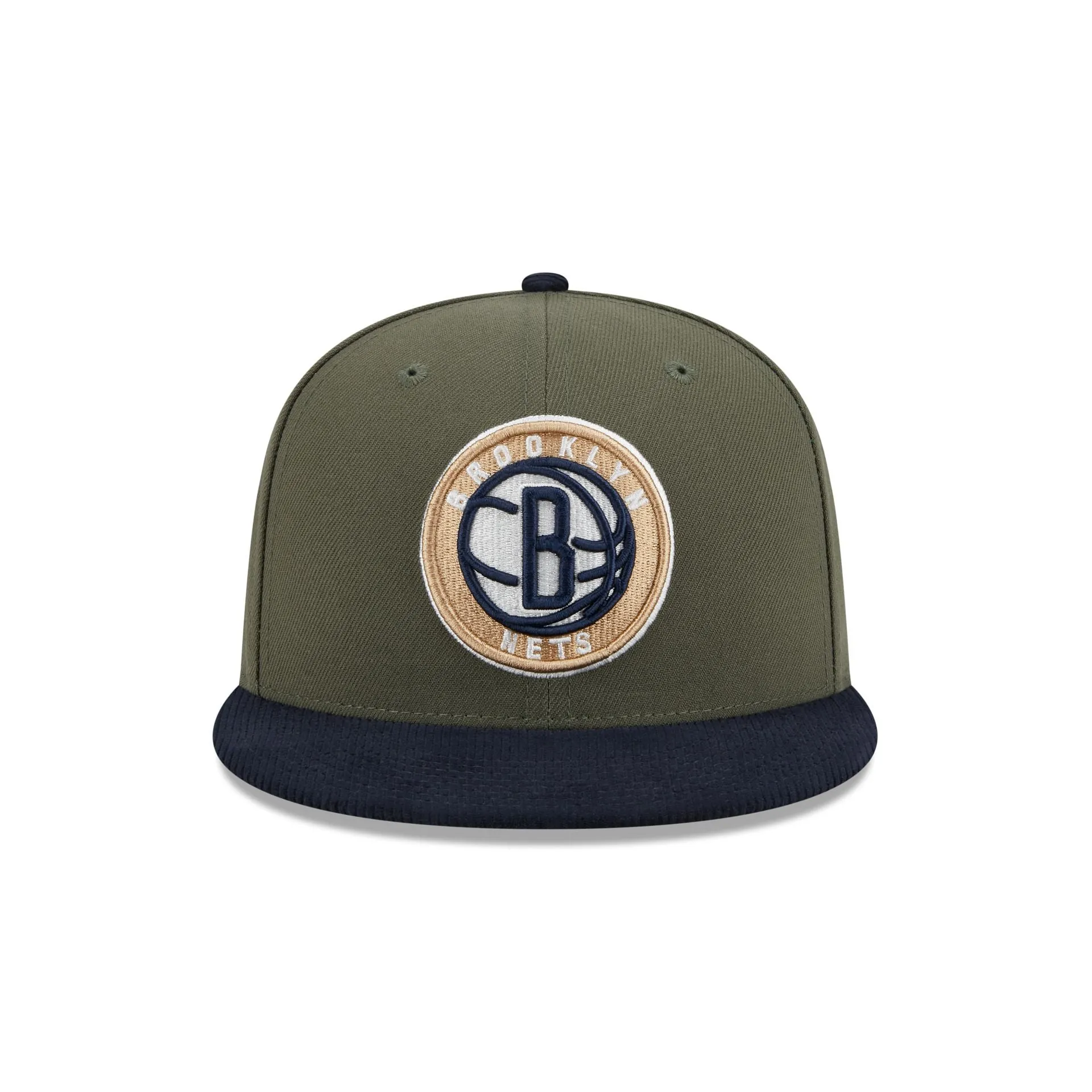 Brooklyn Nets Olive Green 59FIFTY Fitted Hat sold by New Era product image thumbnail 2