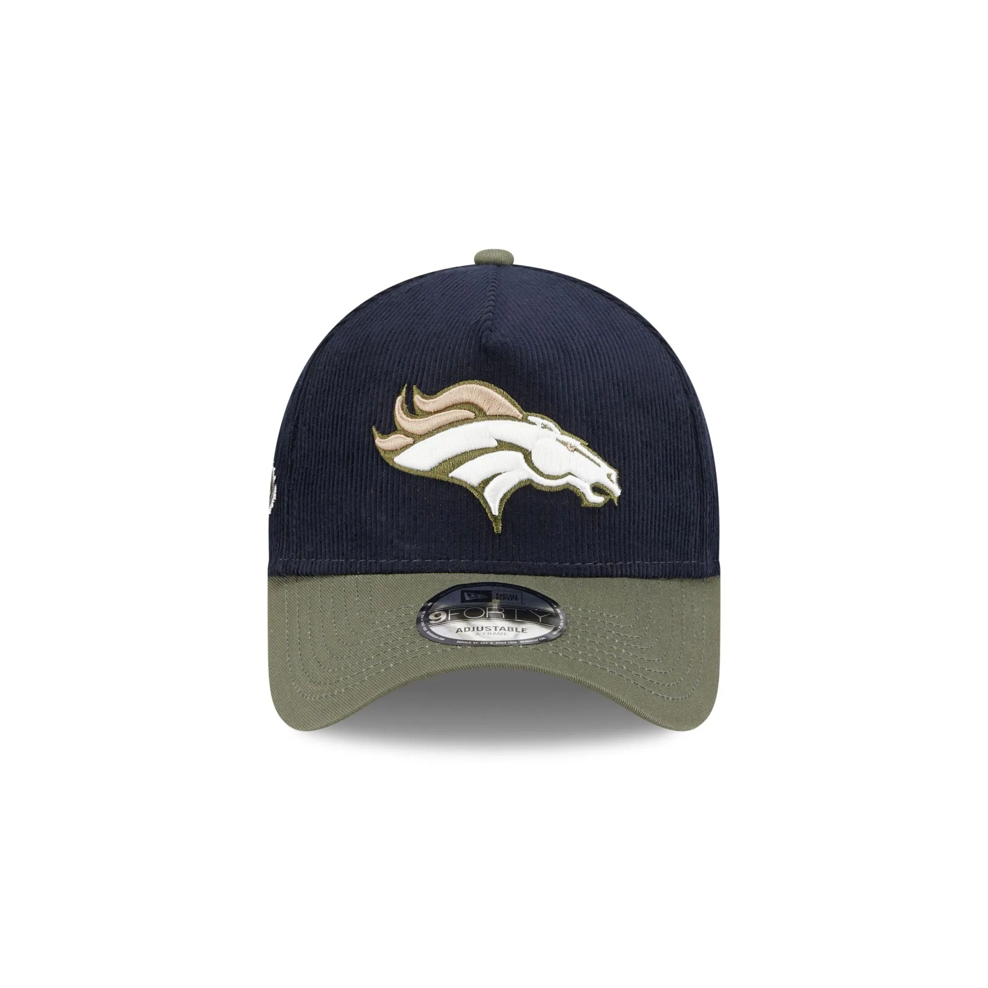 Denver Broncos Navy 9FORTY A-Frame Snapback Hat sold by New Era product image thumbnail 2