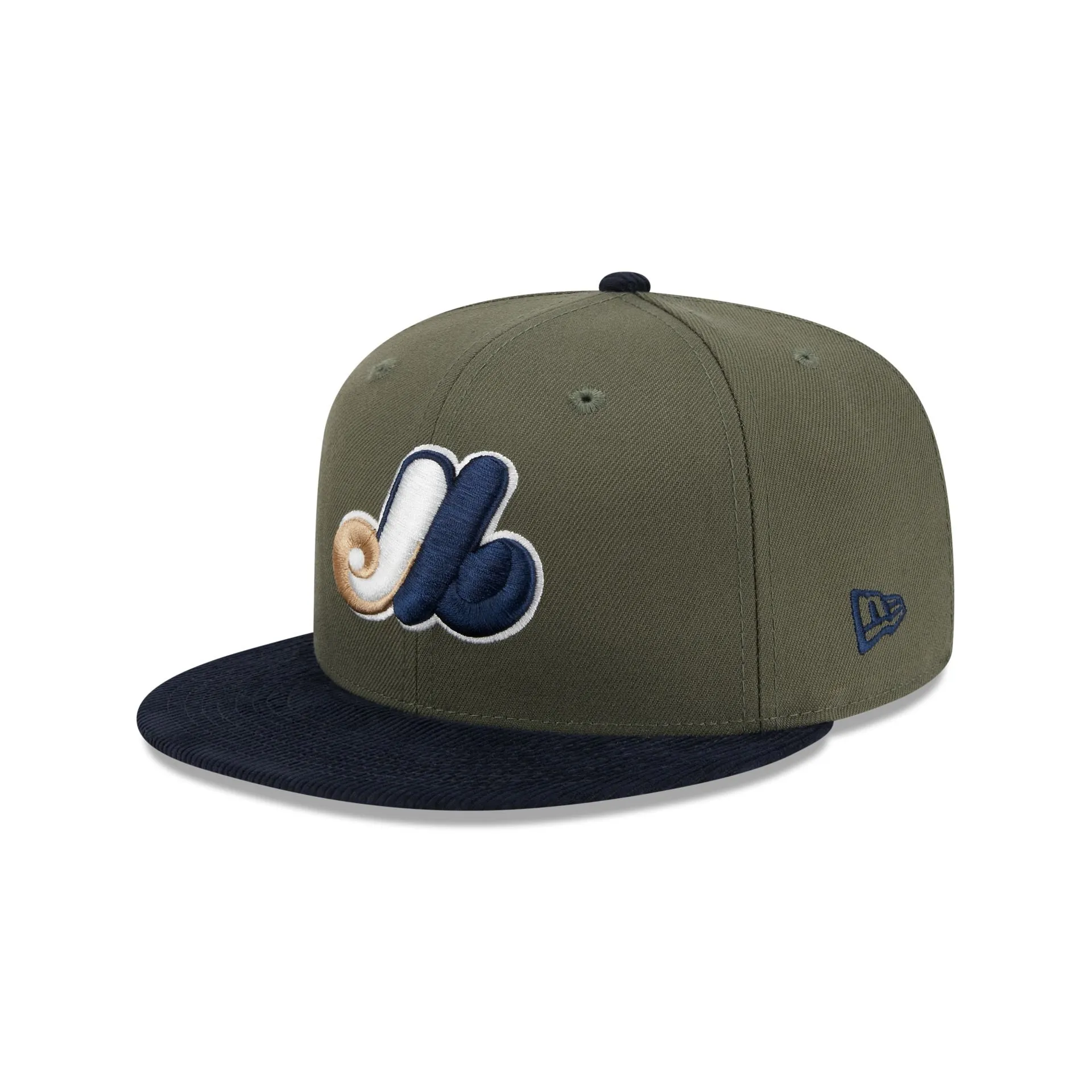Montreal Expos Olive Green 59FIFTY Fitted Hat sold by New Era product image thumbnail 3