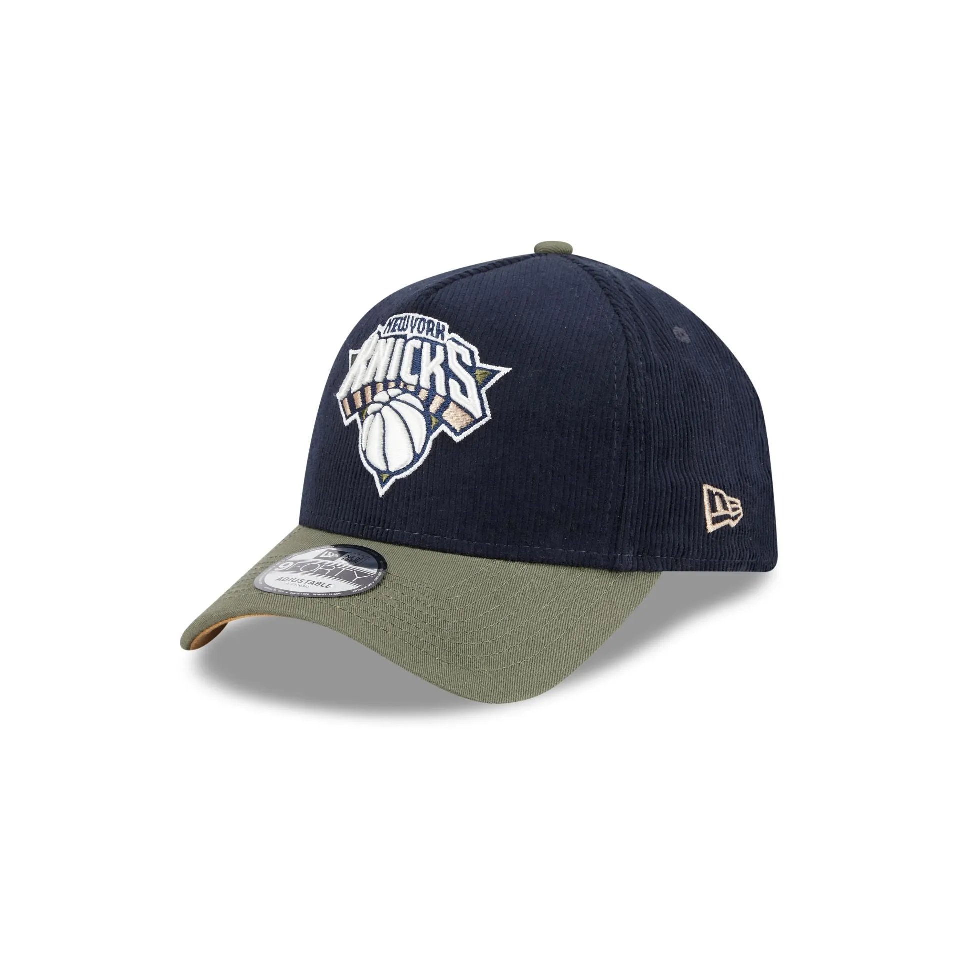 New York Knicks Navy 9FORTY A-Frame Snapback Hat sold by New Era product image thumbnail 3