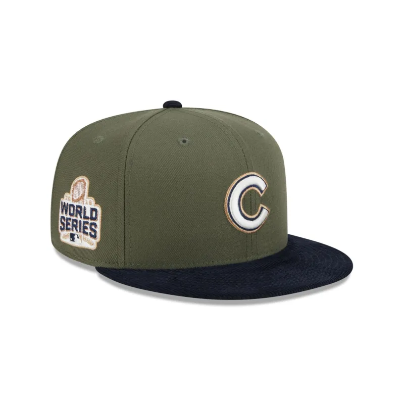 Chicago Cubs Olive Green 59FIFTY Fitted Hat sold by New Era