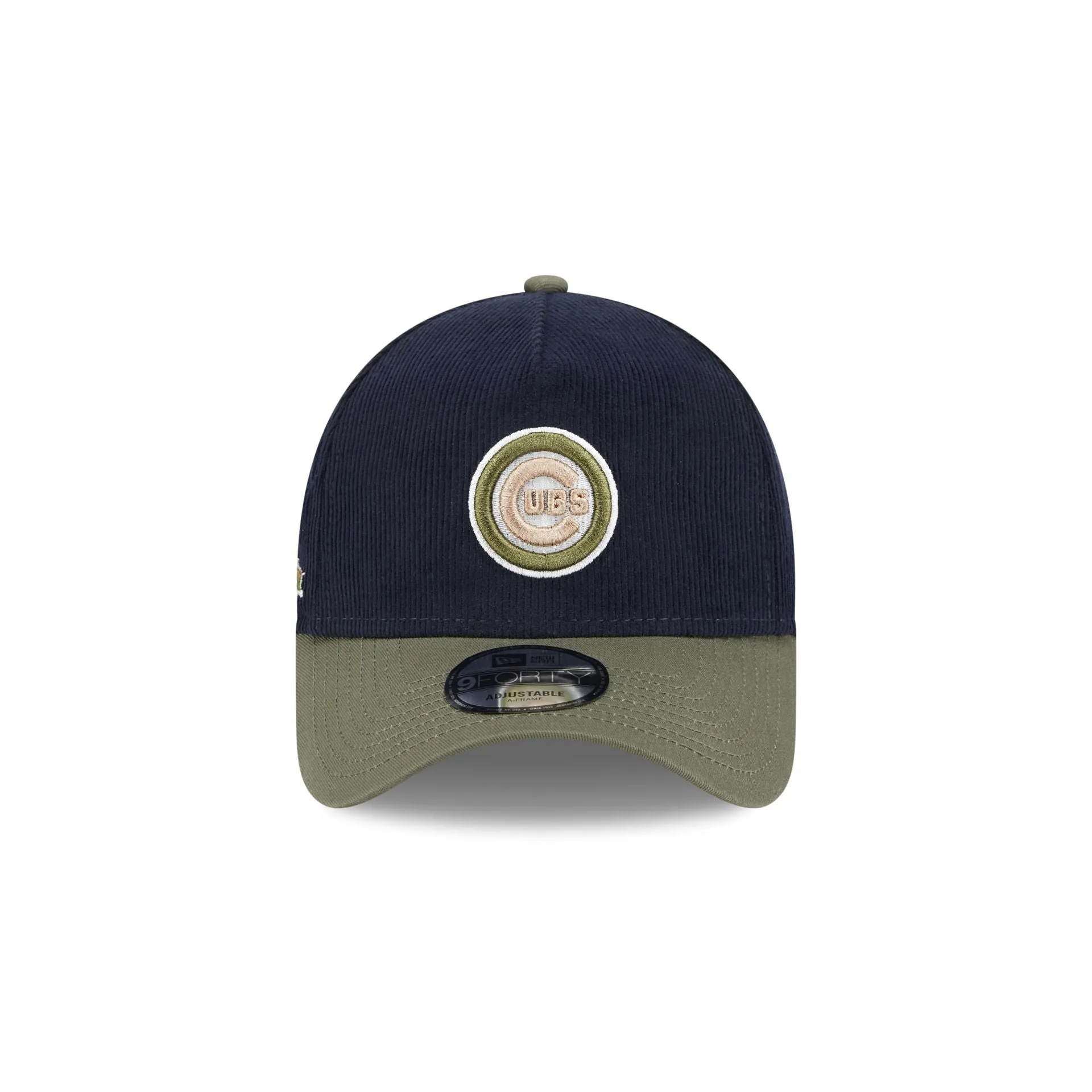 Chicago Cubs Navy 9FORTY A-Frame Snapback Hat sold by New Era product image thumbnail 2