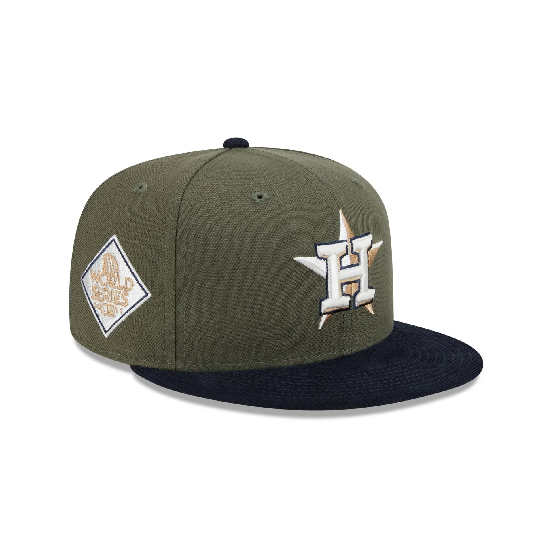 Houston Astros Olive Green 59FIFTY Fitted Hat sold by New Era