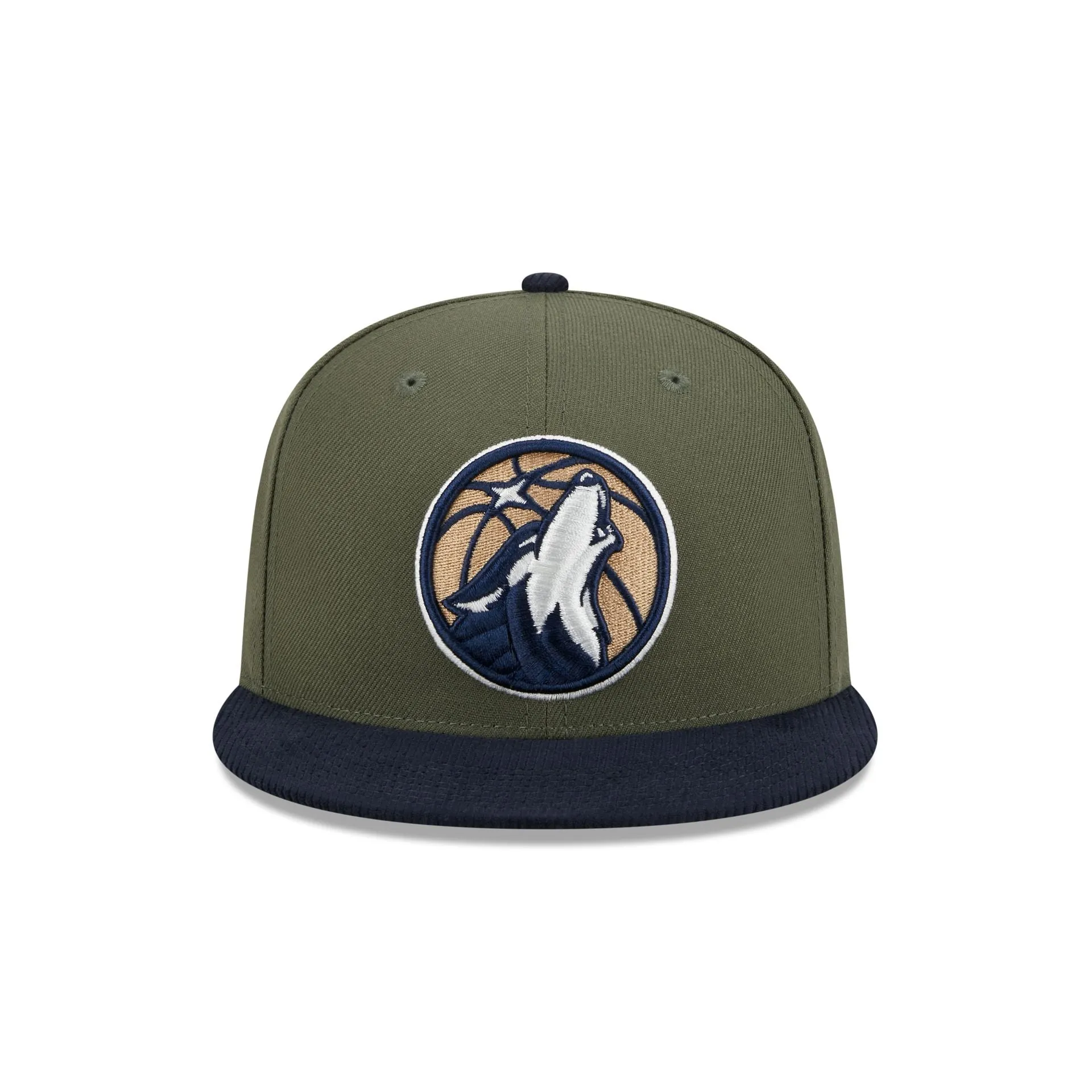 Minnesota Timberwolves Olive Green 59FIFTY Fitted Hat sold by New Era product image thumbnail 2