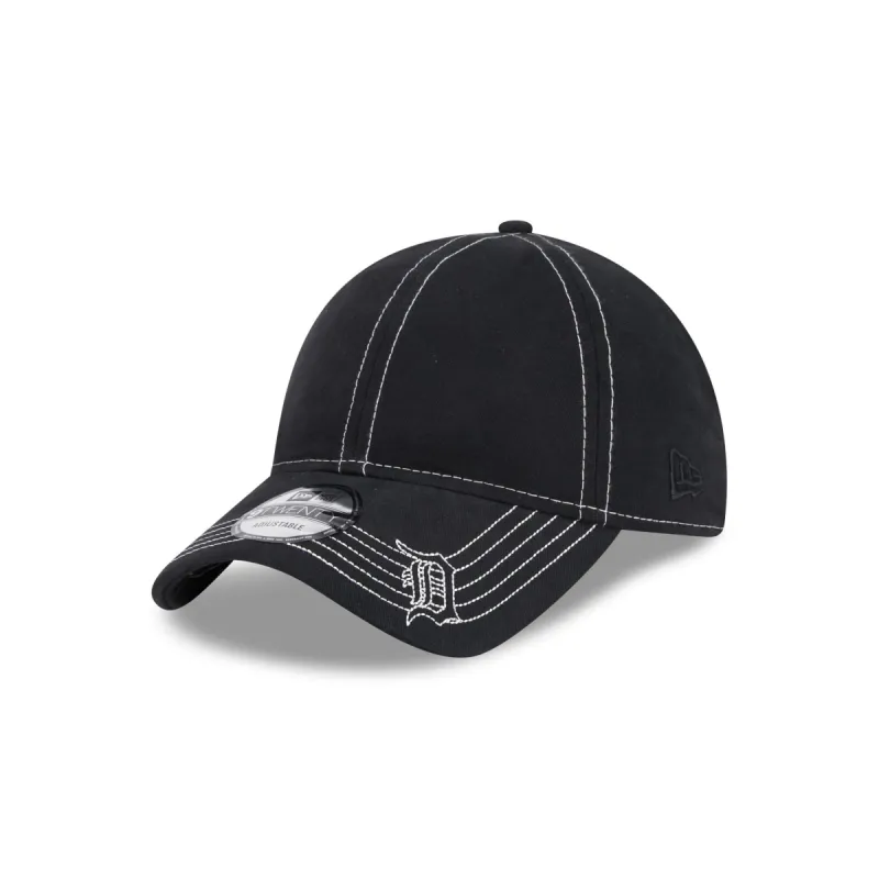 Detroit Tigers Contrast Stitch 9TWENTY Adjustable Hat sold by New Era