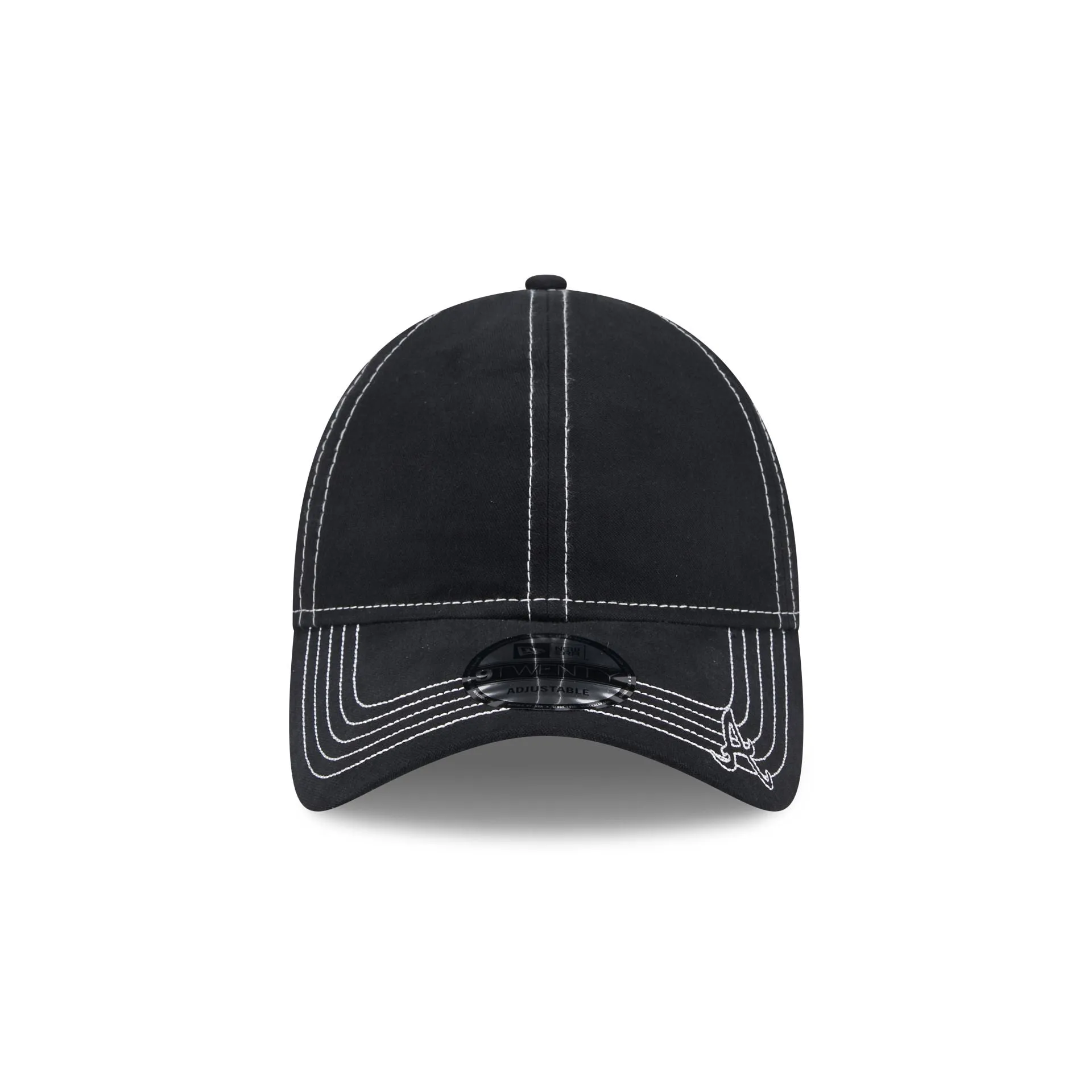 Atlanta Braves Contrast Stitch 9TWENTY Adjustable Hat sold by New Era product image thumbnail 2