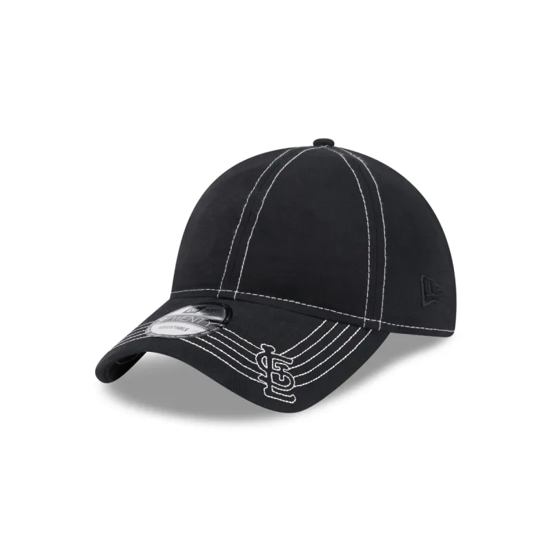 St. Louis Cardinals Contrast Stitch 9TWENTY Adjustable Hat sold by New Era