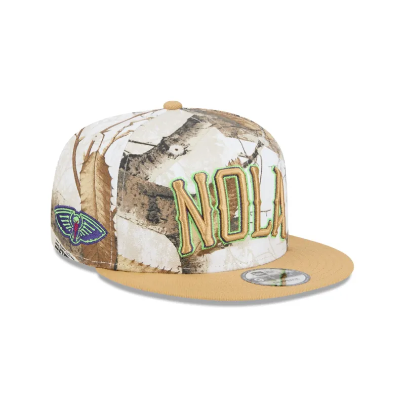 New Orleans Pelicans 2024 Country x City Realtree 9FIFTY Snapback Hat sold by New Era
