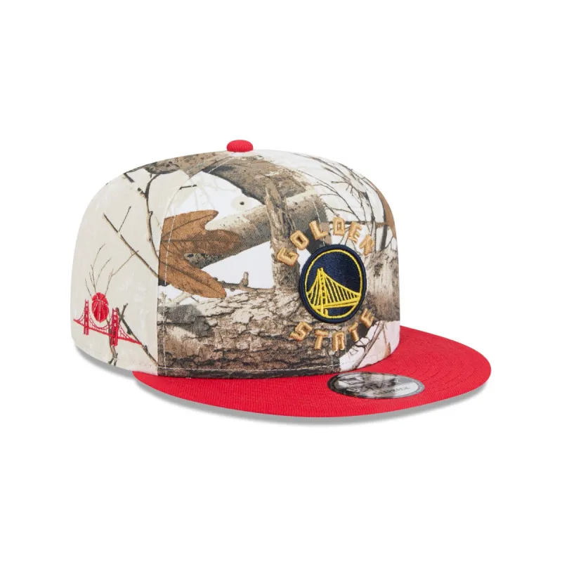 Golden State Warriors 2024 Country x City Realtree 9FIFTY Snapback Hat sold by New Era