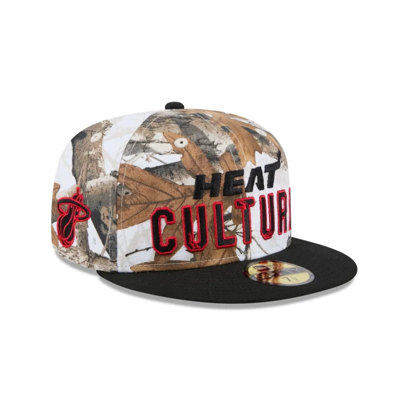 Miami Heat 2024 Country x City Realtree 59FIFTY Fitted Hat sold by New Era