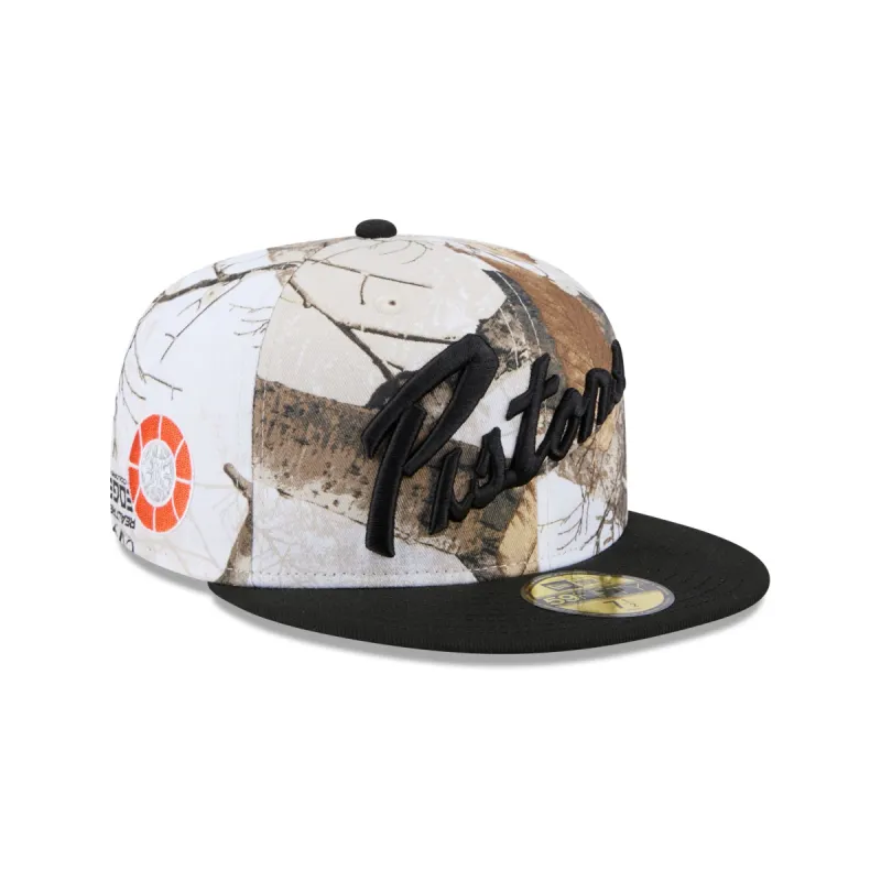 Detroit Pistons 2024 Country x City Realtree 59FIFTY Fitted Hat sold by New Era