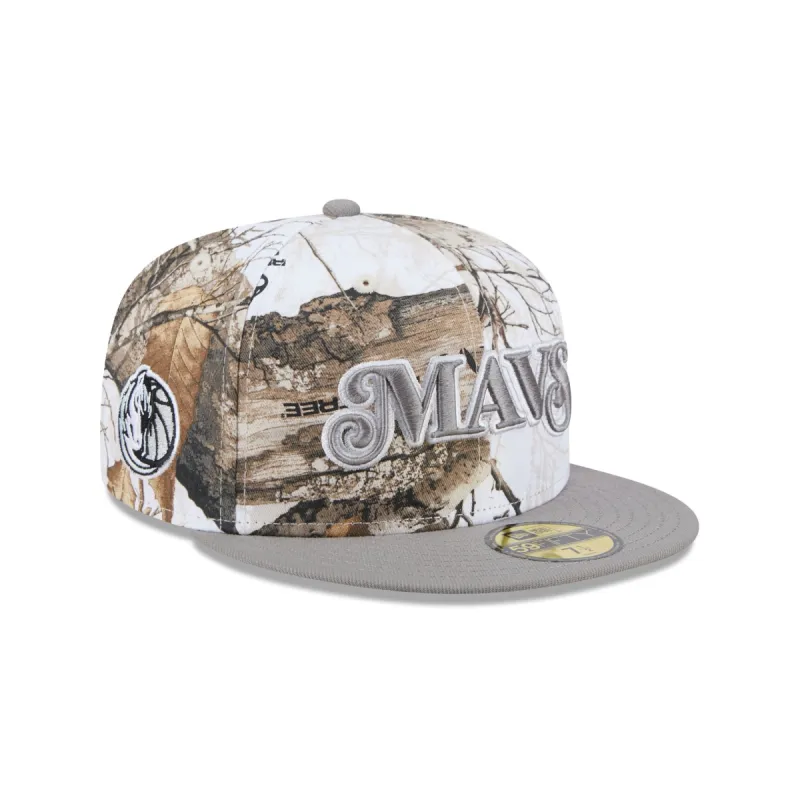 Dallas Mavericks 2024 Country x City Realtree 59FIFTY Fitted Hat sold by New Era
