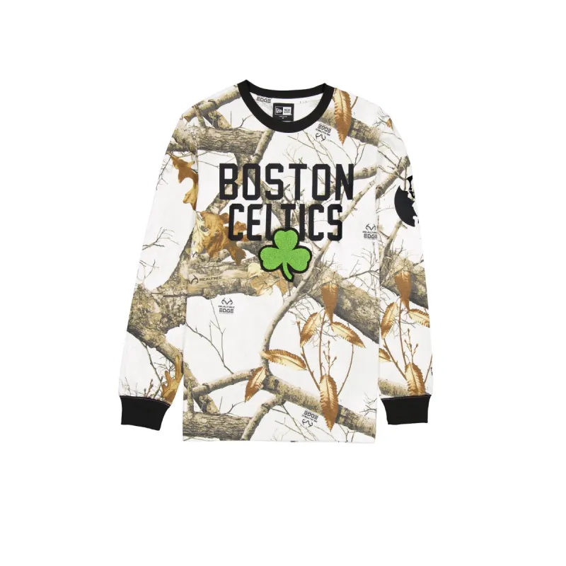 Boston Celtics 2024 Country x City Realtree Long Sleeve T-Shirt sold by New Era