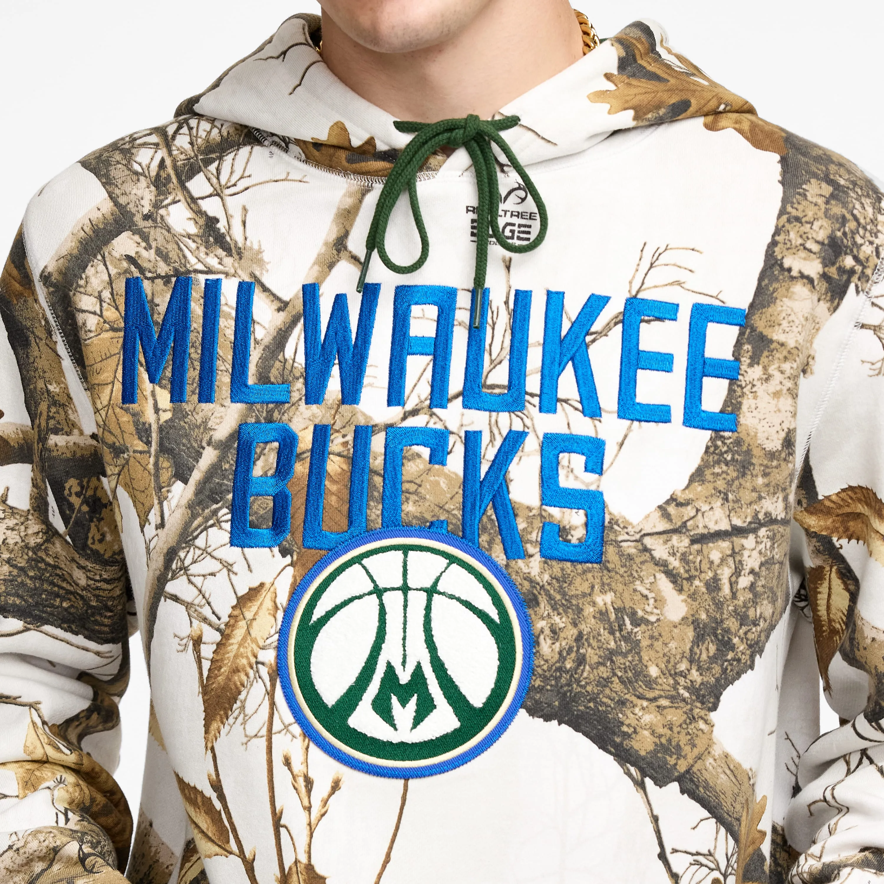 Milwaukee Bucks 2024 Country x City Realtree Hoodie sold by New Era