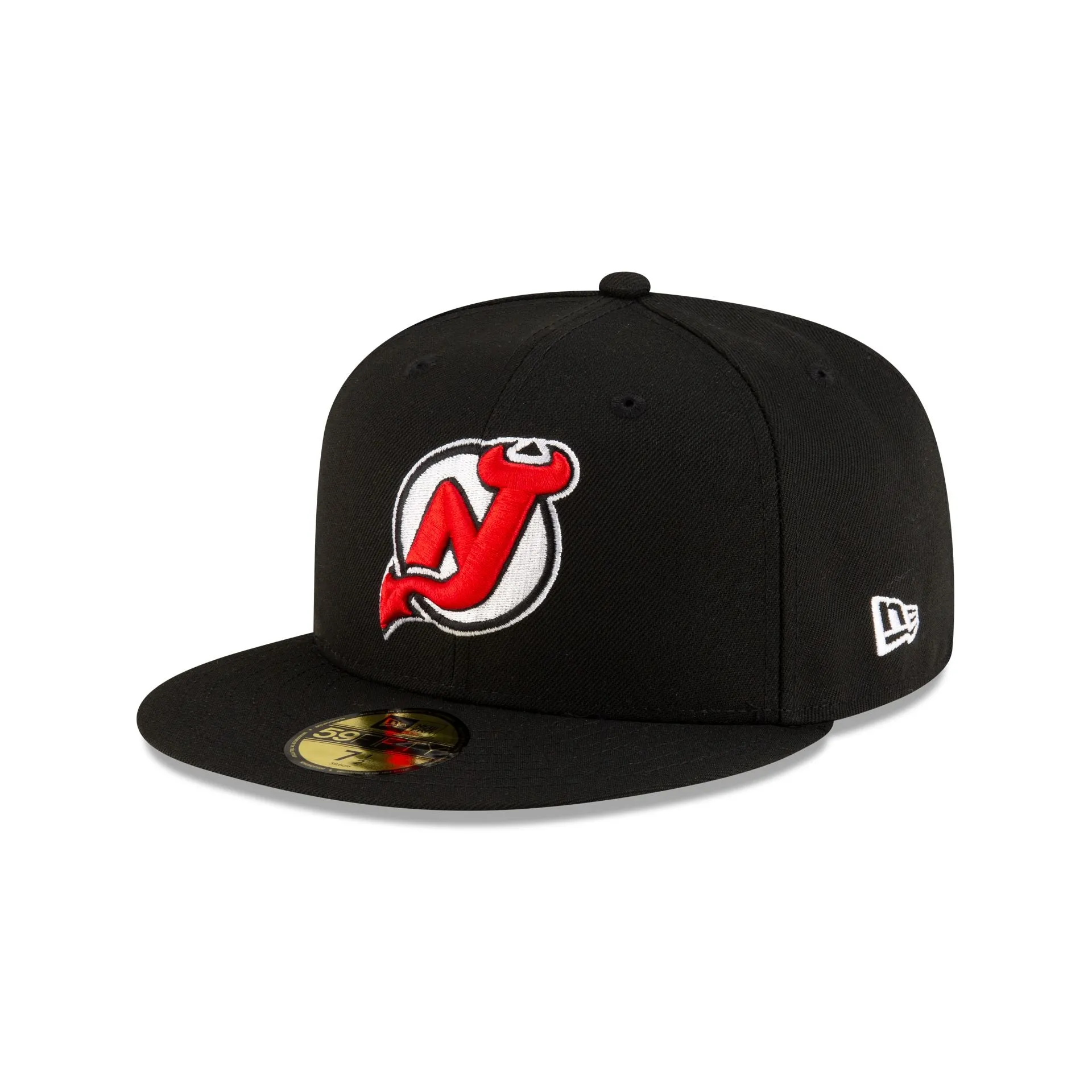 New Jersey Devils Black 59FIFTY Fitted Hat sold by New Era