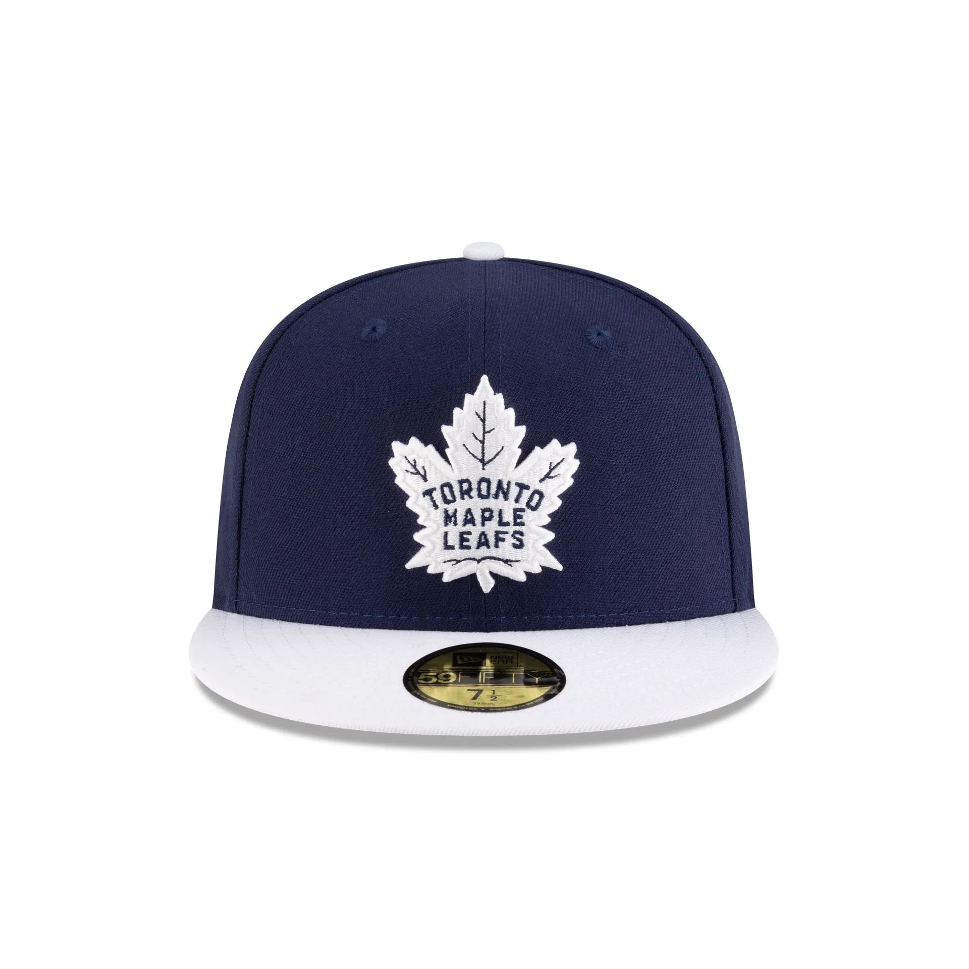 Toronto Maple Leafs Navy 59FIFTY Fitted Hat sold by New Era product image thumbnail 2