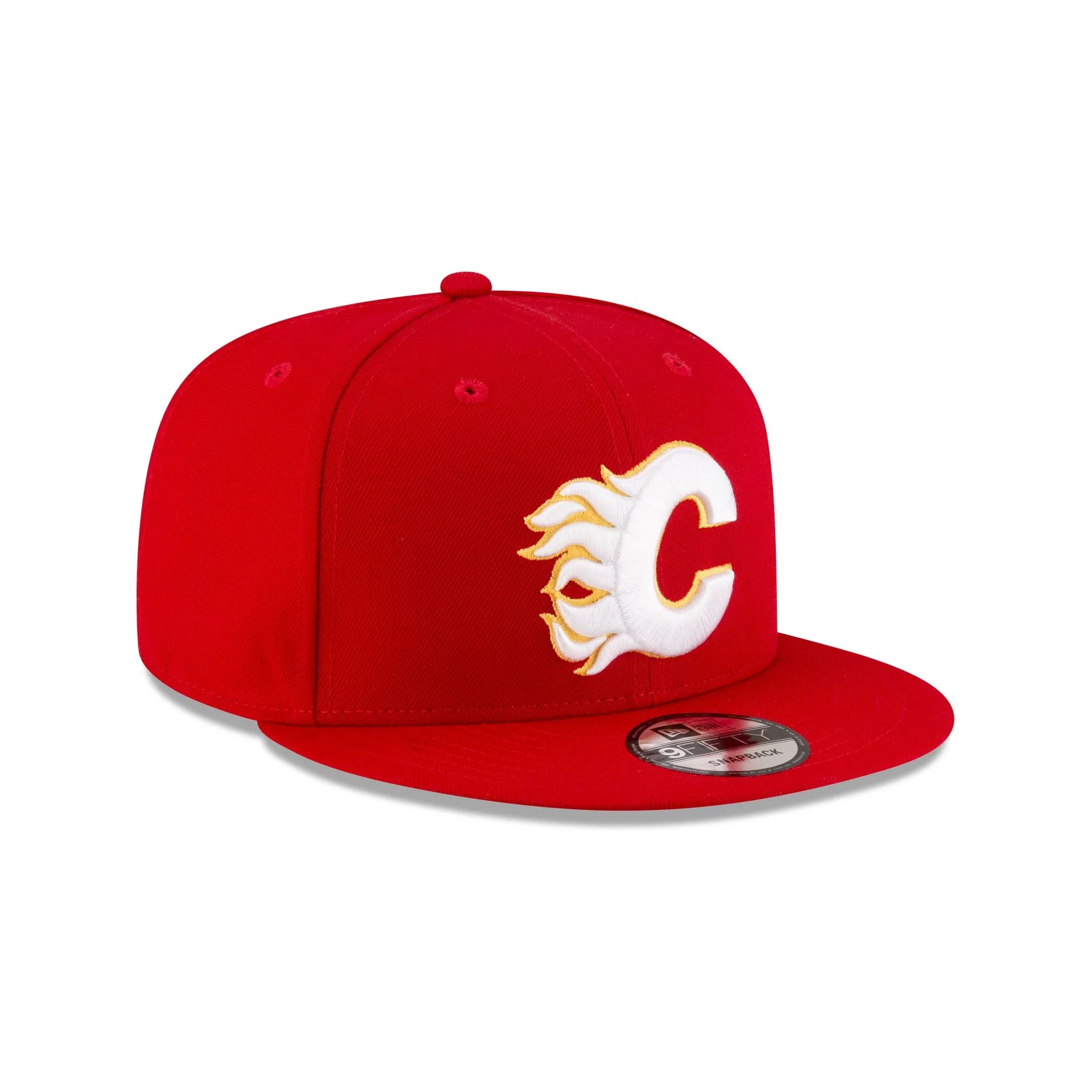 Calgary Flames Red 9FIFTY Snapback Hat sold by New Era product image thumbnail 3
