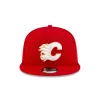 Calgary Flames Red 9FIFTY Snapback Hat sold by New Era