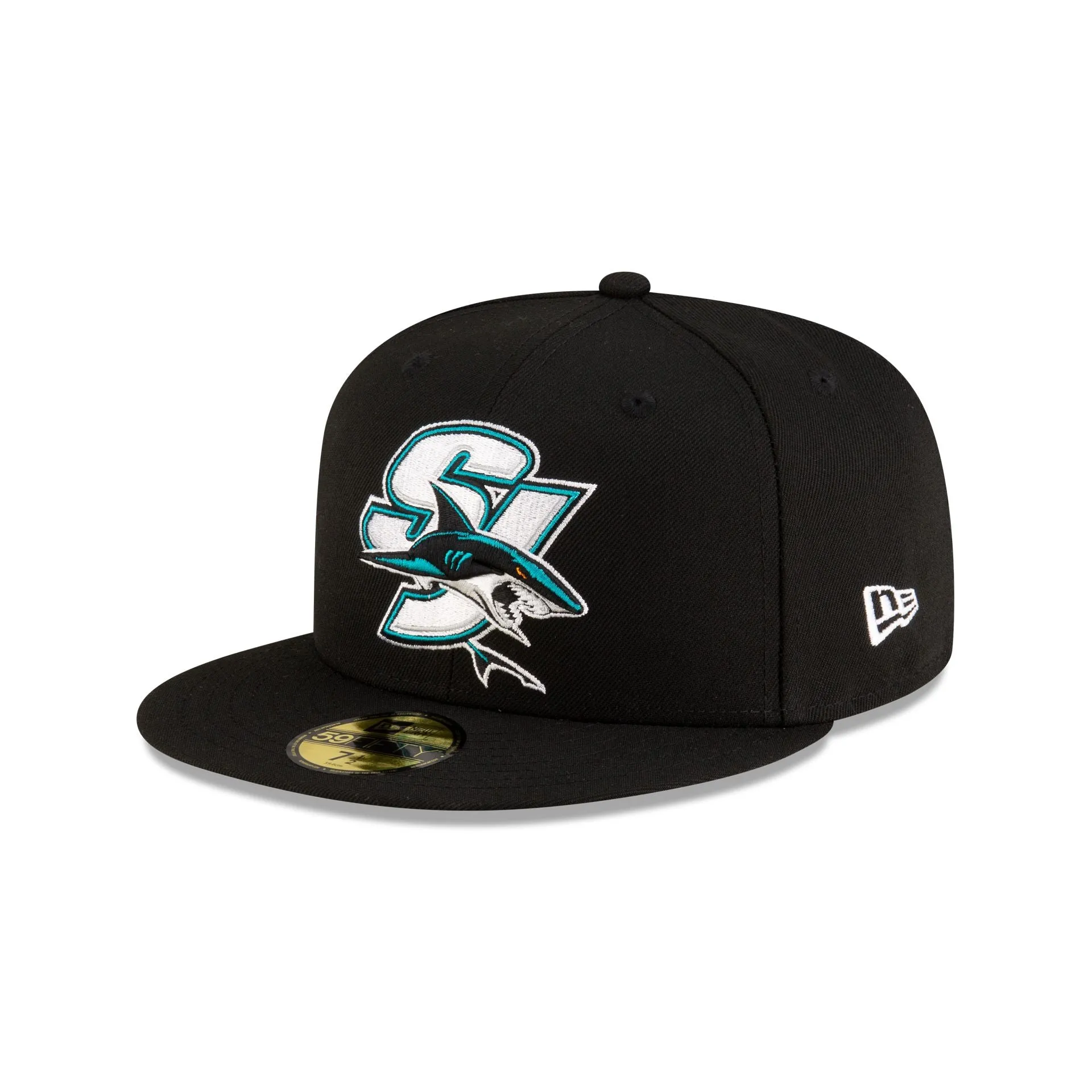 San Jose Sharks Black 59FIFTY Fitted Hat sold by New Era