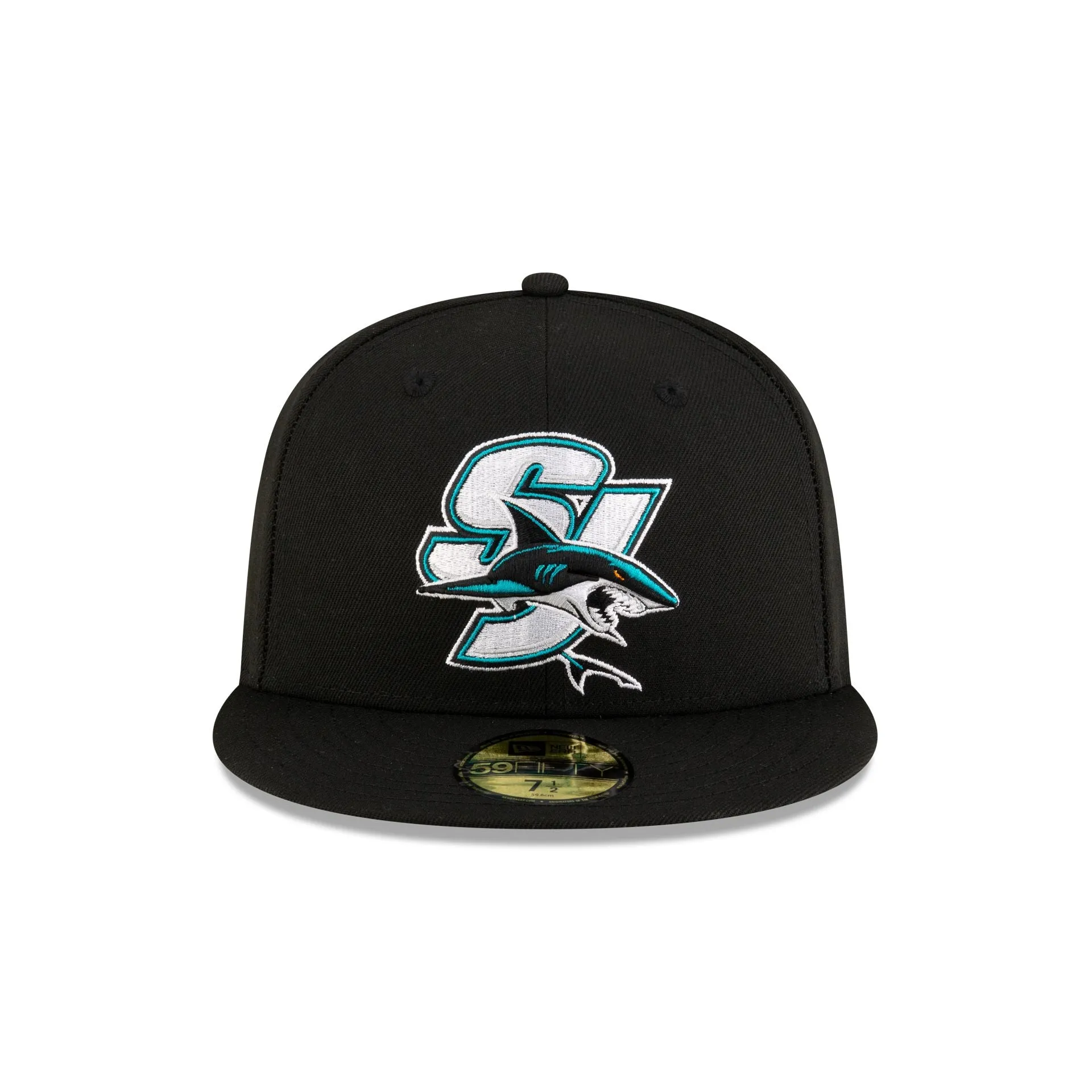 San Jose Sharks Black 59FIFTY Fitted Hat sold by New Era product image thumbnail 2