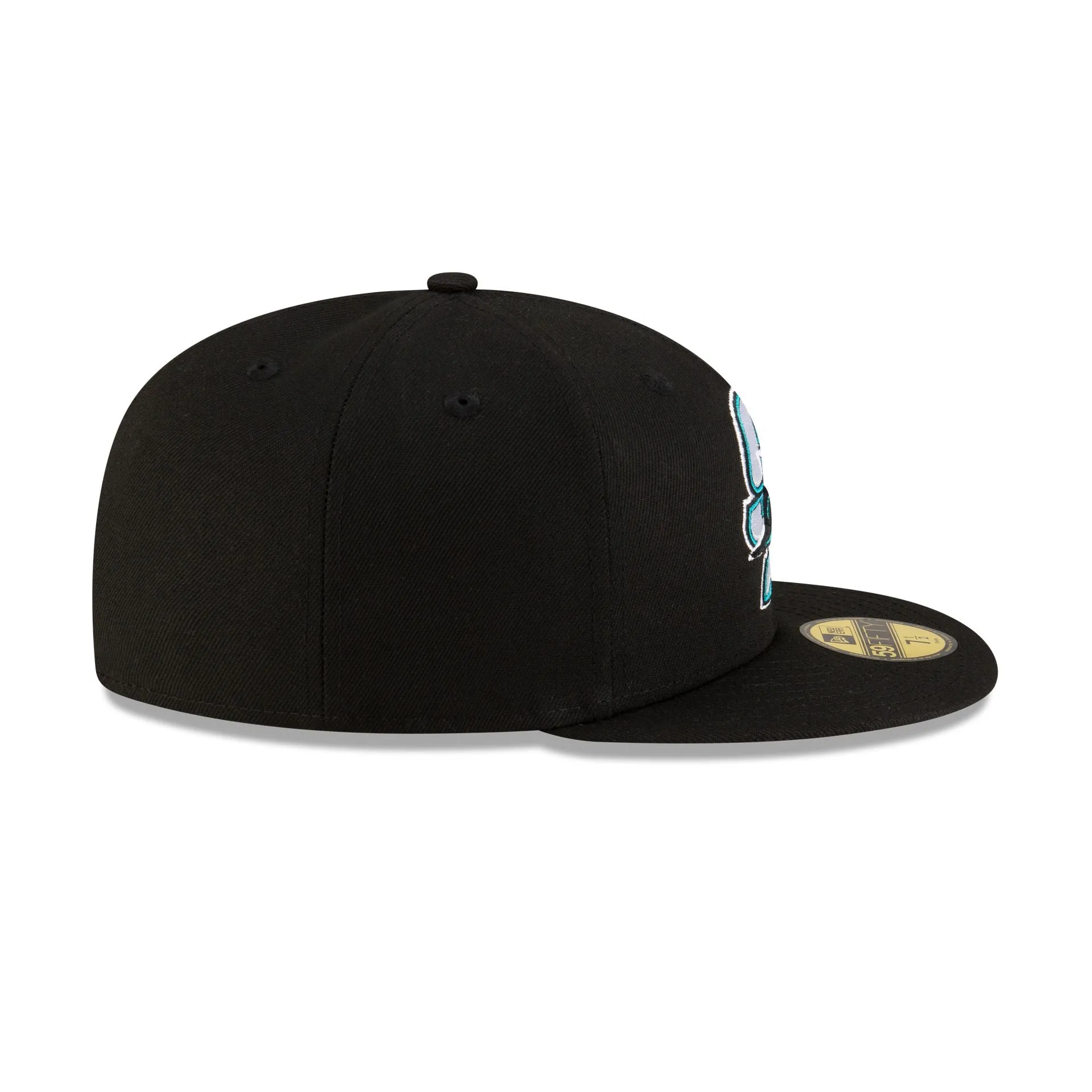 San Jose Sharks Black 59FIFTY Fitted Hat sold by New Era product image thumbnail 5