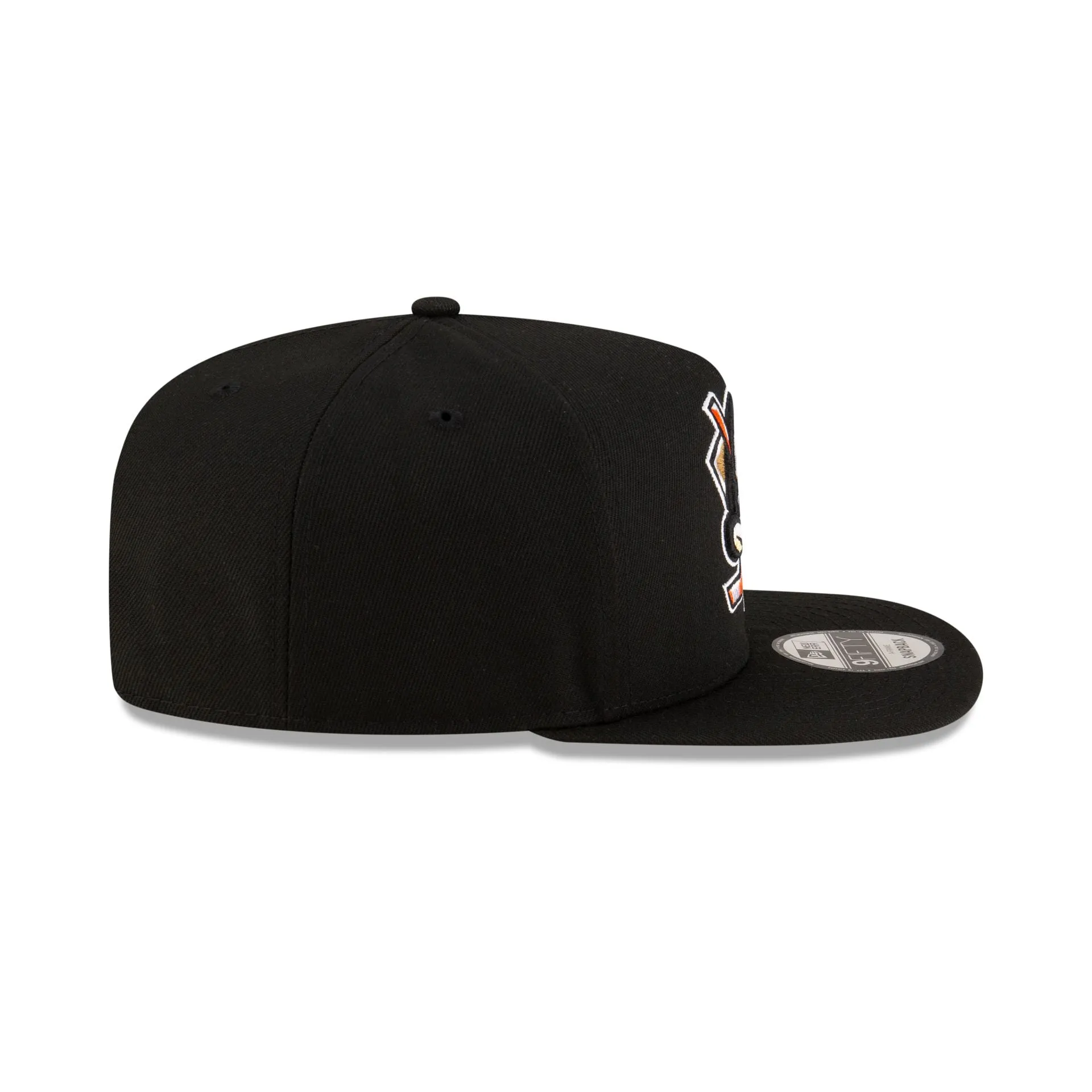 Anaheim Ducks Black 9FIFTY A-Frame Snapback Hat sold by New Era product image thumbnail 5