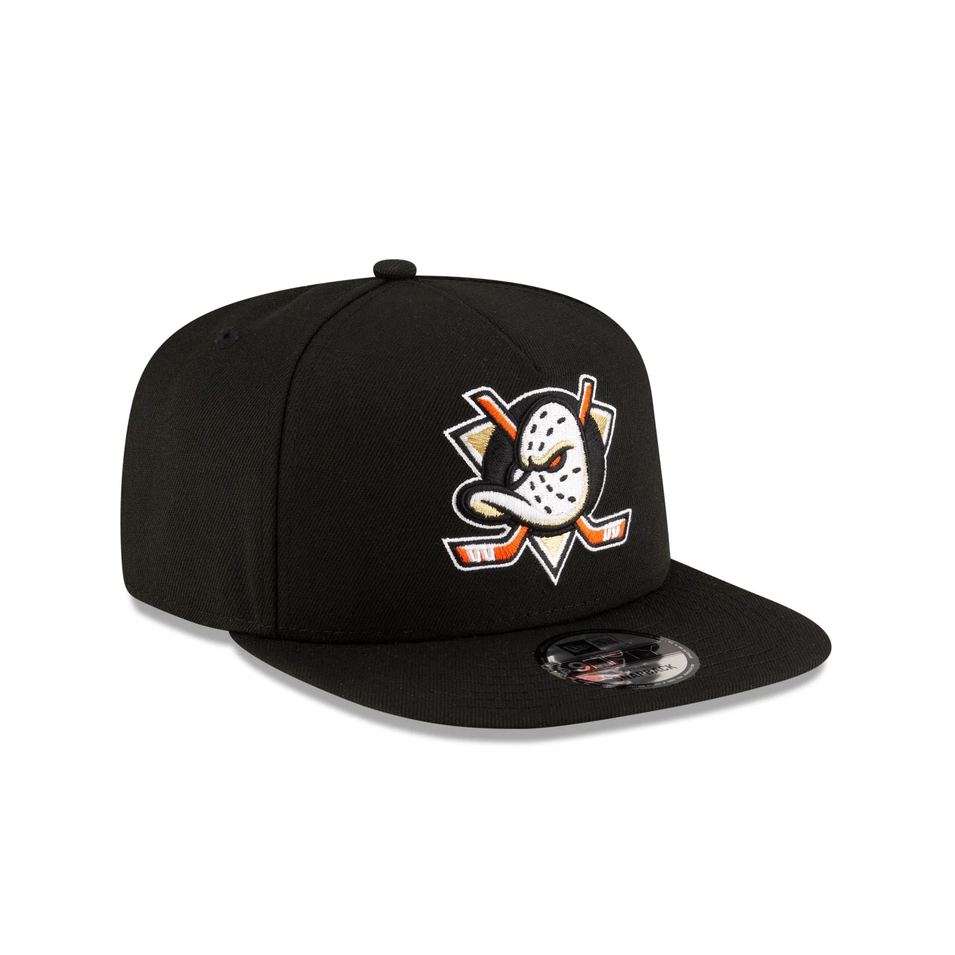 Anaheim Ducks Black 9FIFTY A-Frame Snapback Hat sold by New Era product image thumbnail 3