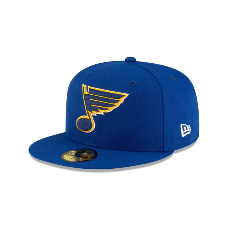 St. Louis Blues Blue 59FIFTY Fitted Hat sold by New Era