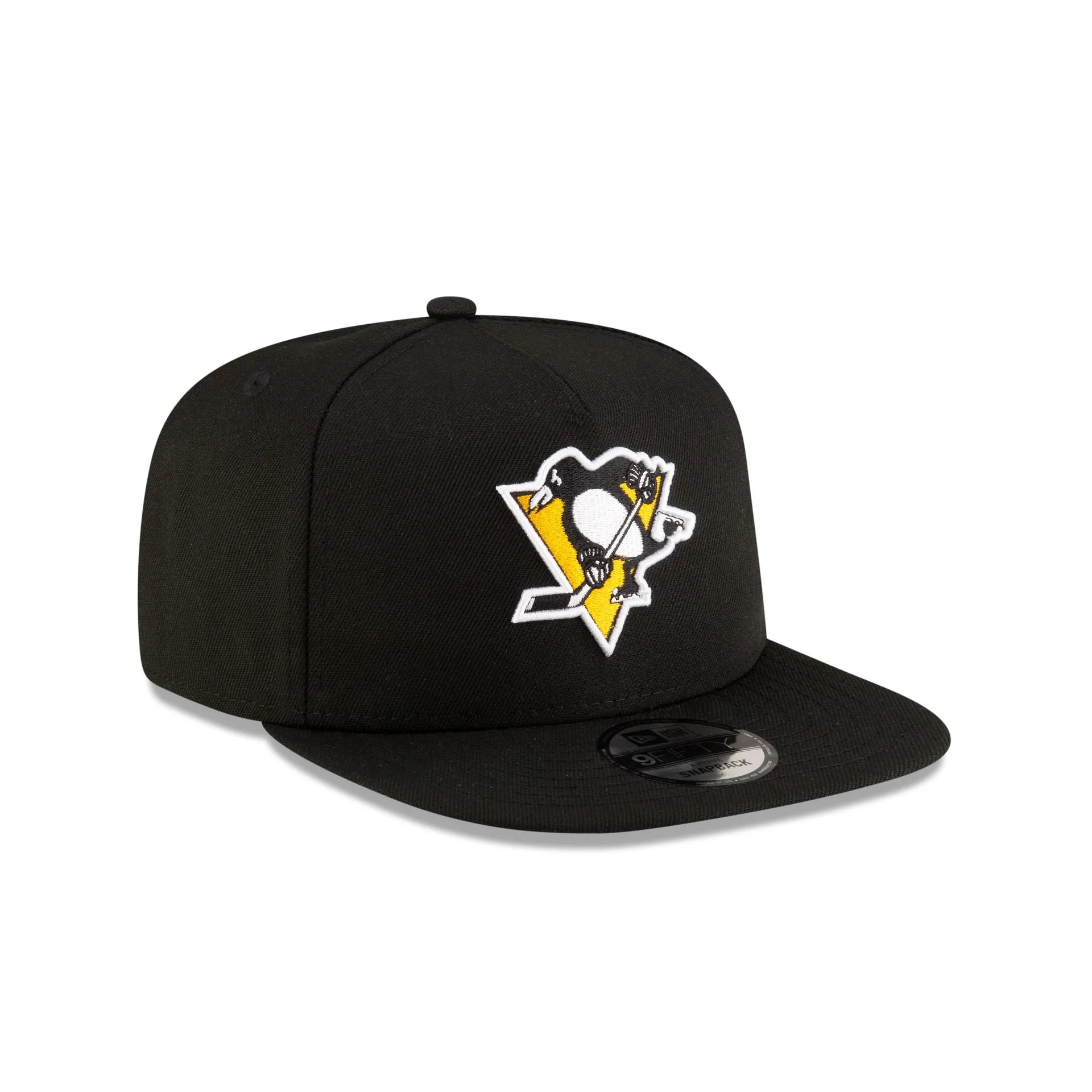 Pittsburgh Penguins Black 9FIFTY A-Frame Snapback Hat sold by New Era product image thumbnail 3