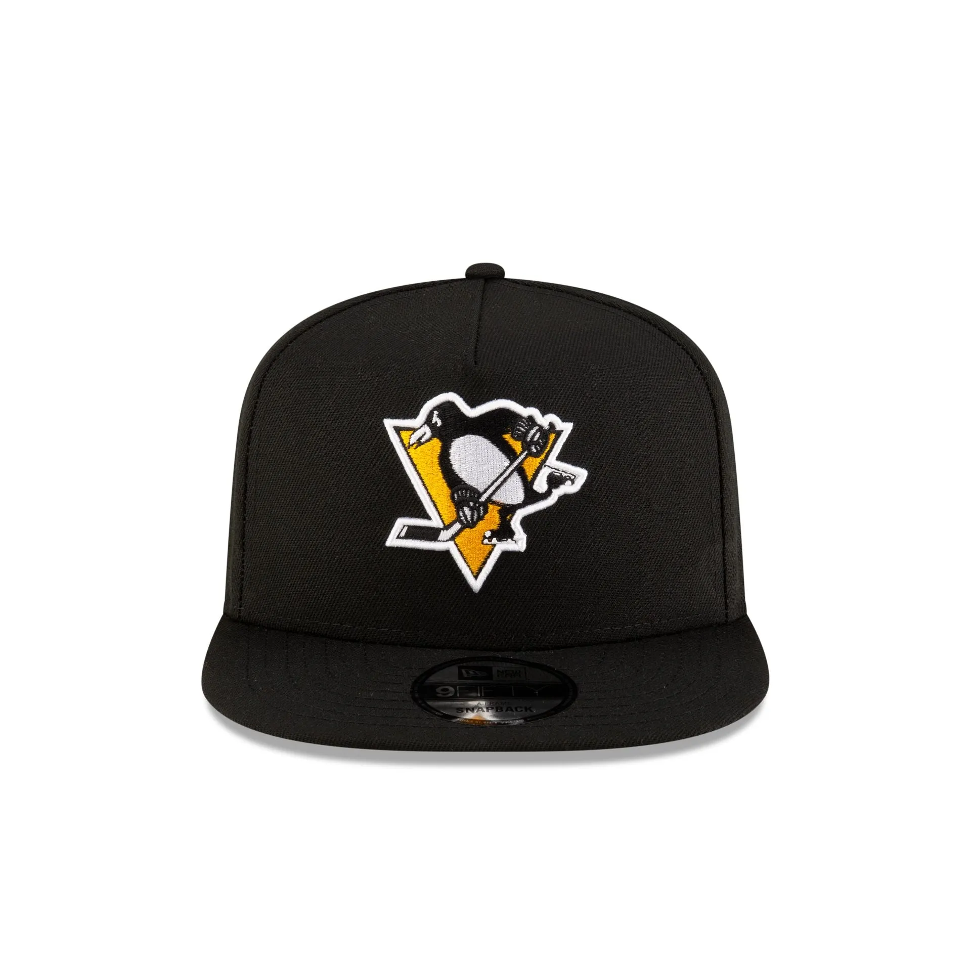 Pittsburgh Penguins Black 9FIFTY A-Frame Snapback Hat sold by New Era product image thumbnail 2