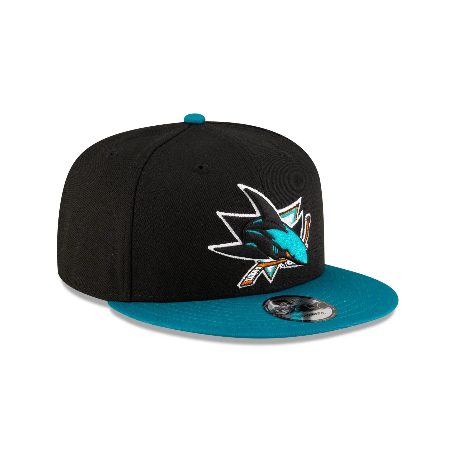 San Jose Sharks Black 9FIFTY Snapback Hat sold by New Era product image thumbnail 3