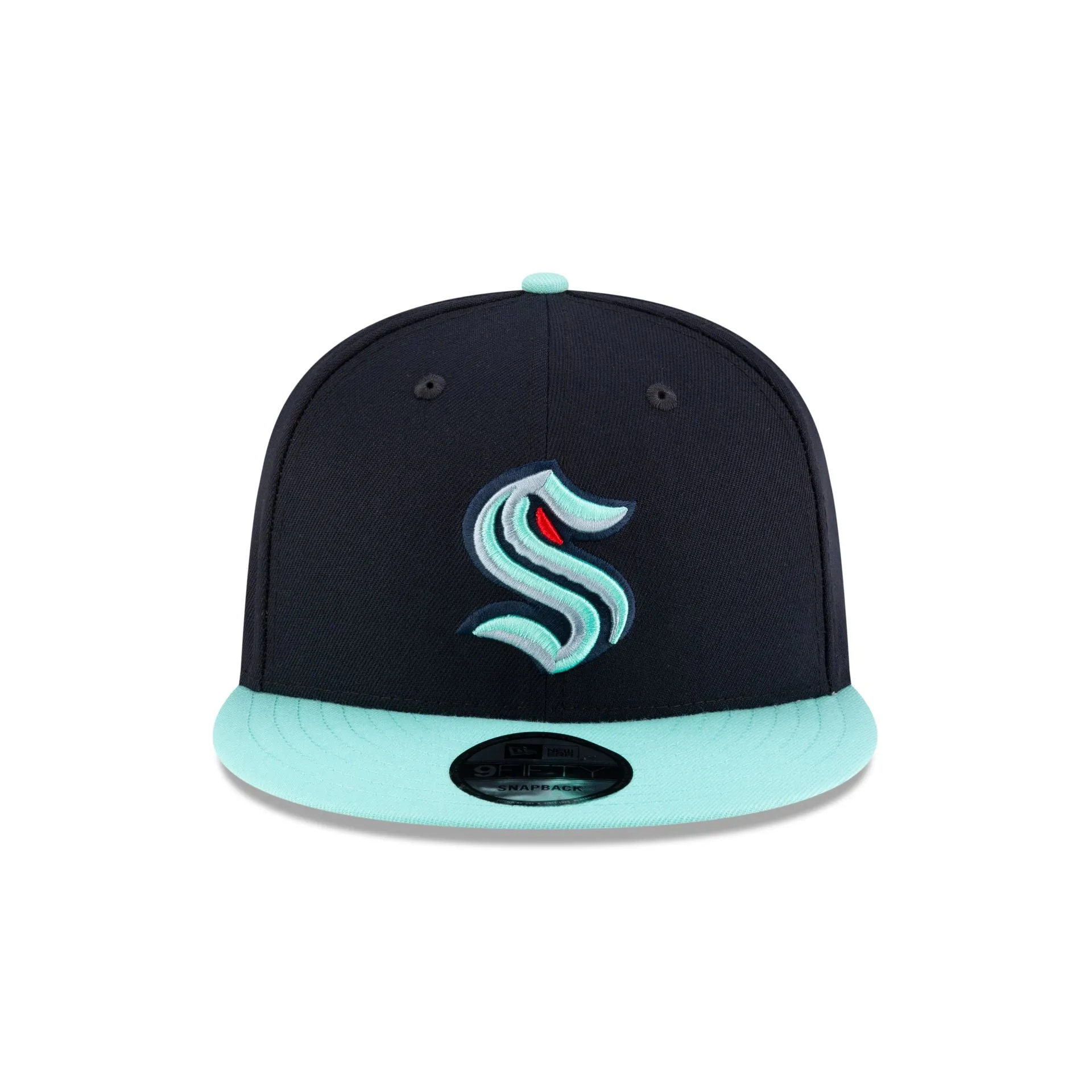 Seattle Kraken Navy 9FIFTY Snapback Hat sold by New Era product image thumbnail 2