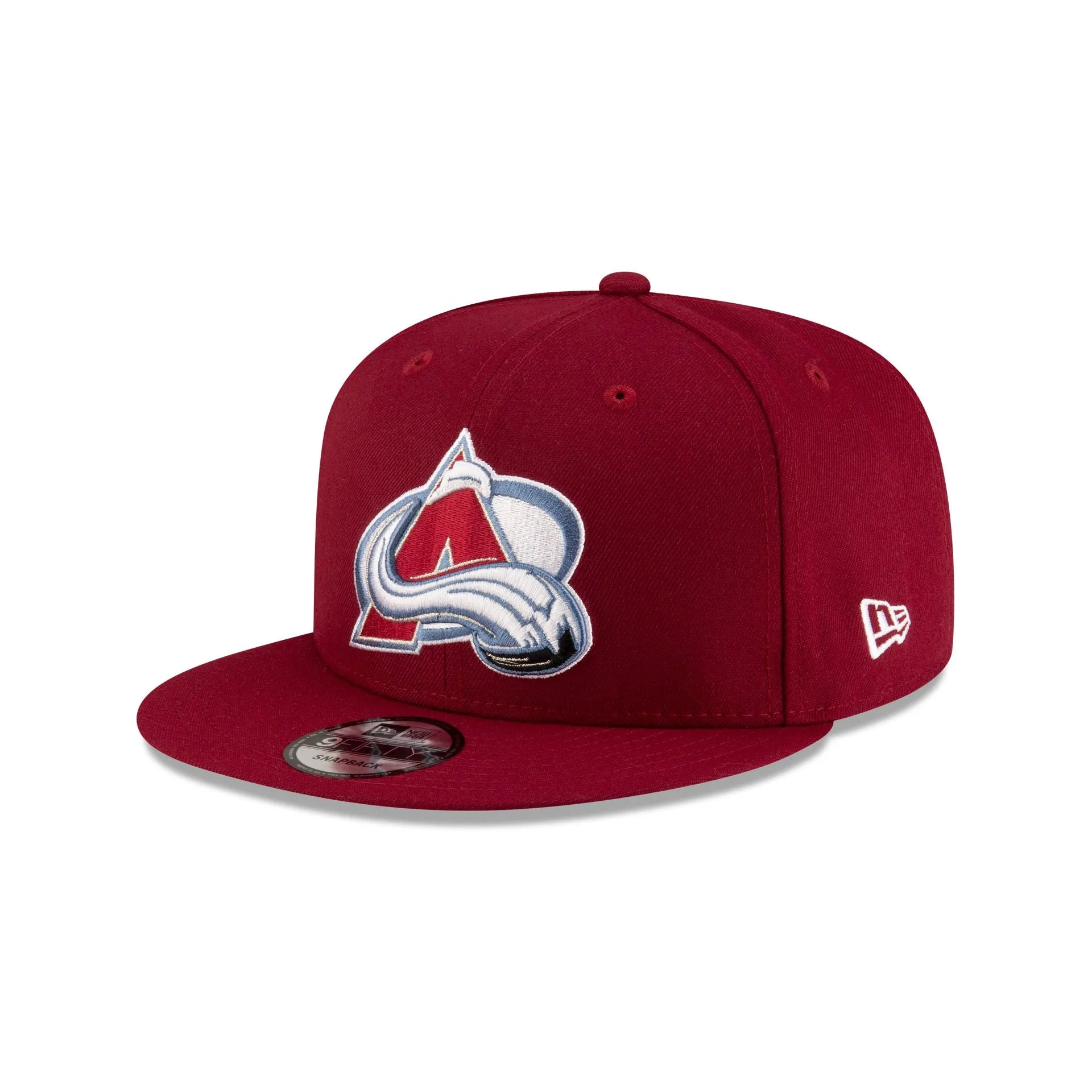 Colorado Avalanche Cardinal 9FIFTY Snapback Hat sold by New Era