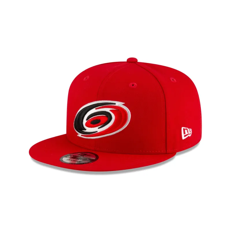 Carolina Hurricanes Red 9FIFTY Snapback Hat sold by New Era
